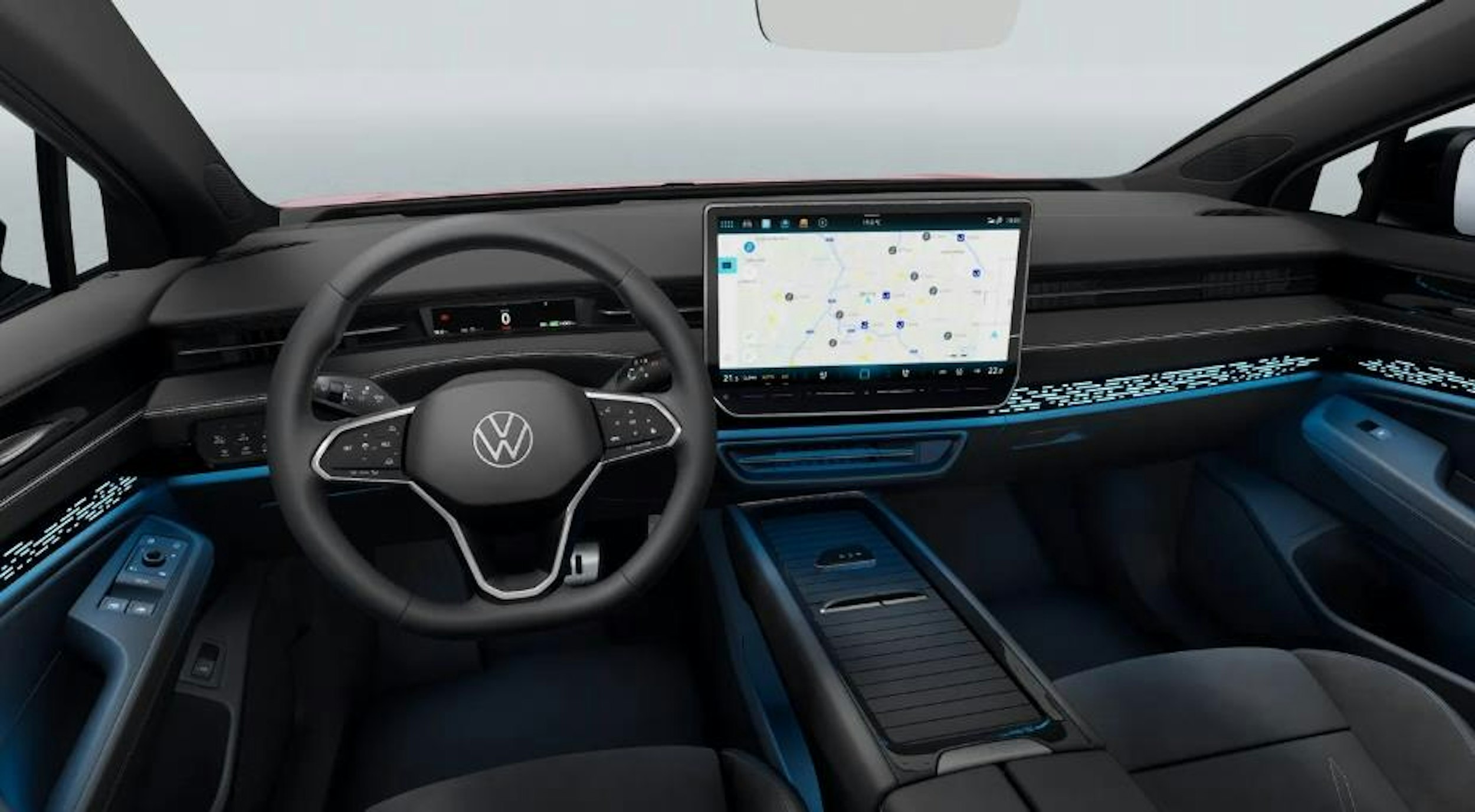 punainen Volkswagen ID.7 2025 kuva 12.