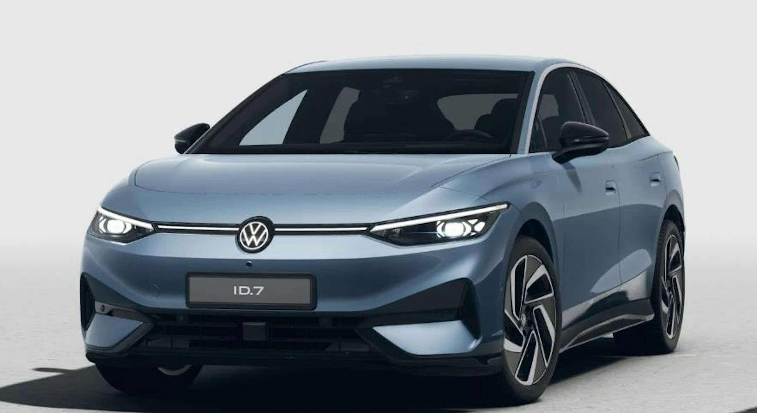 sininen Volkswagen ID.7 2025 kuva 1.