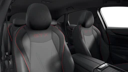 Kings Red -erikoismetalliväri / Black katto Volkswagen ID.7 2025 kuva 12.