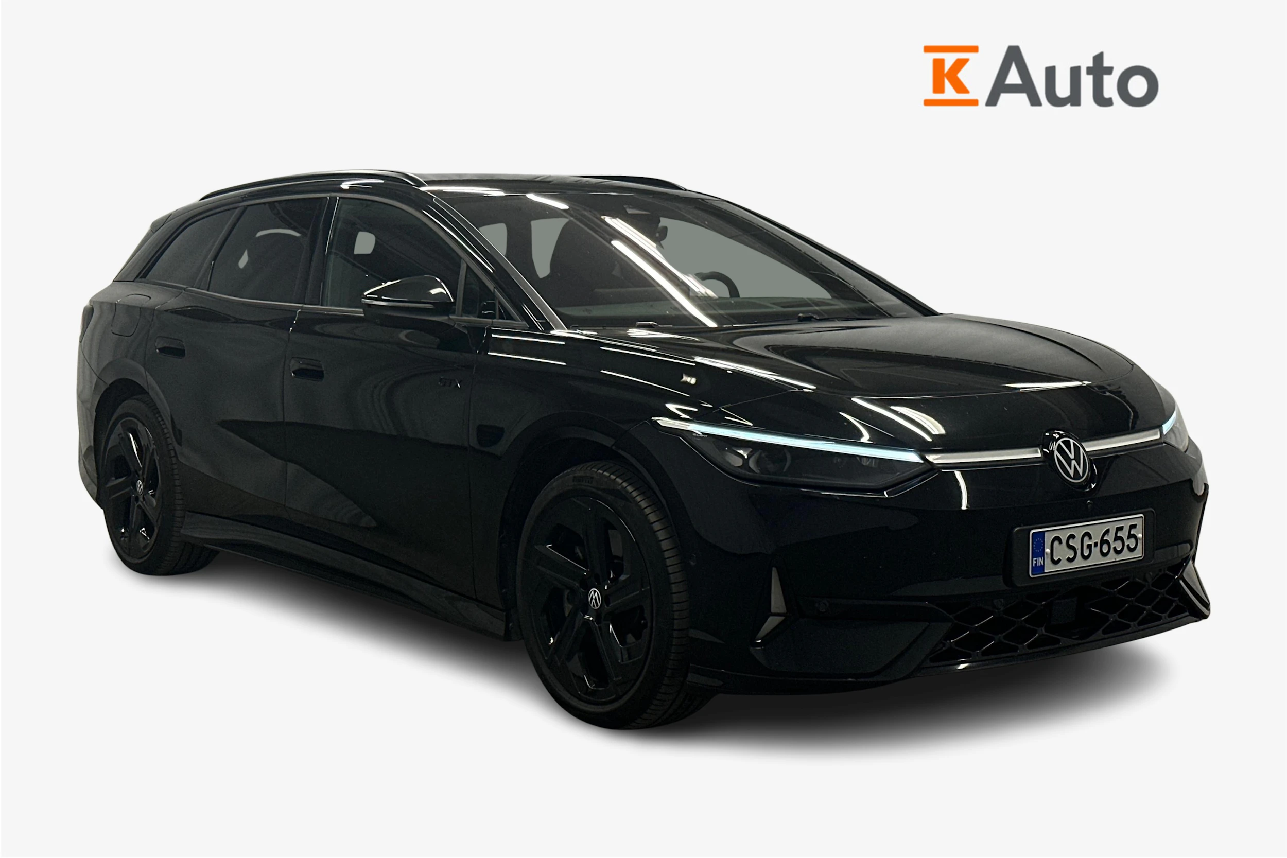 musta Volkswagen ID.7 2025 kuva 1.