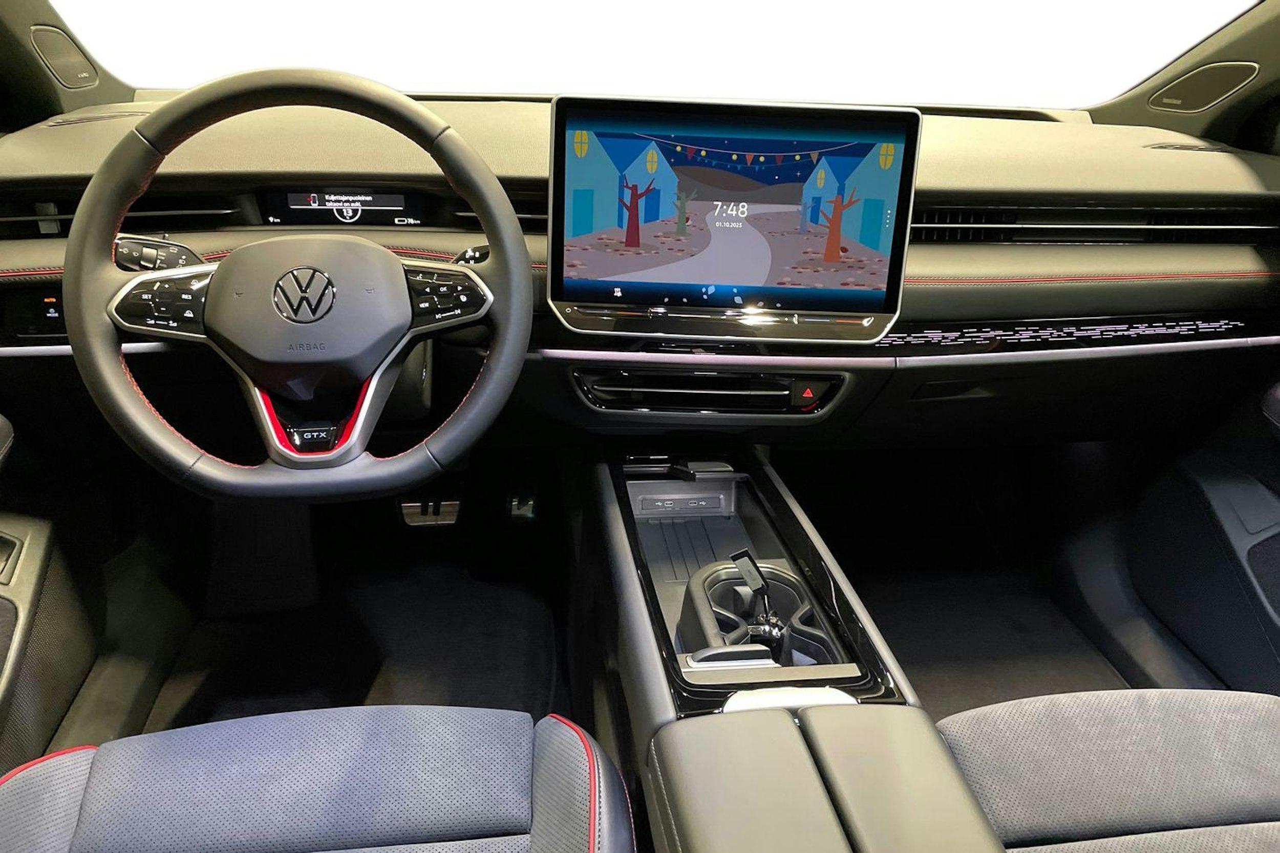 punainen Volkswagen ID.7 2025 kuva 9.