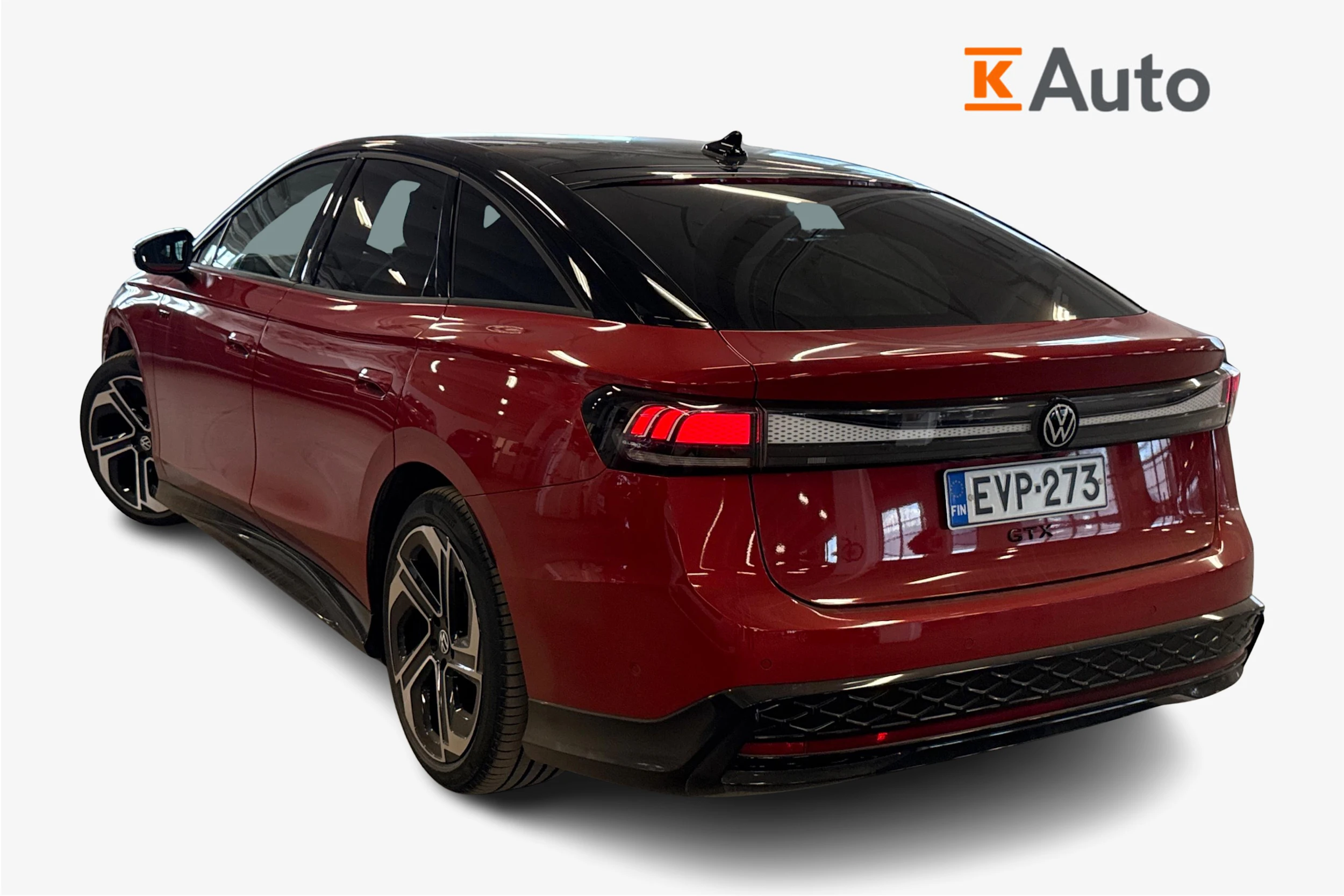 punainen Volkswagen ID.7 2025 kuva 2.