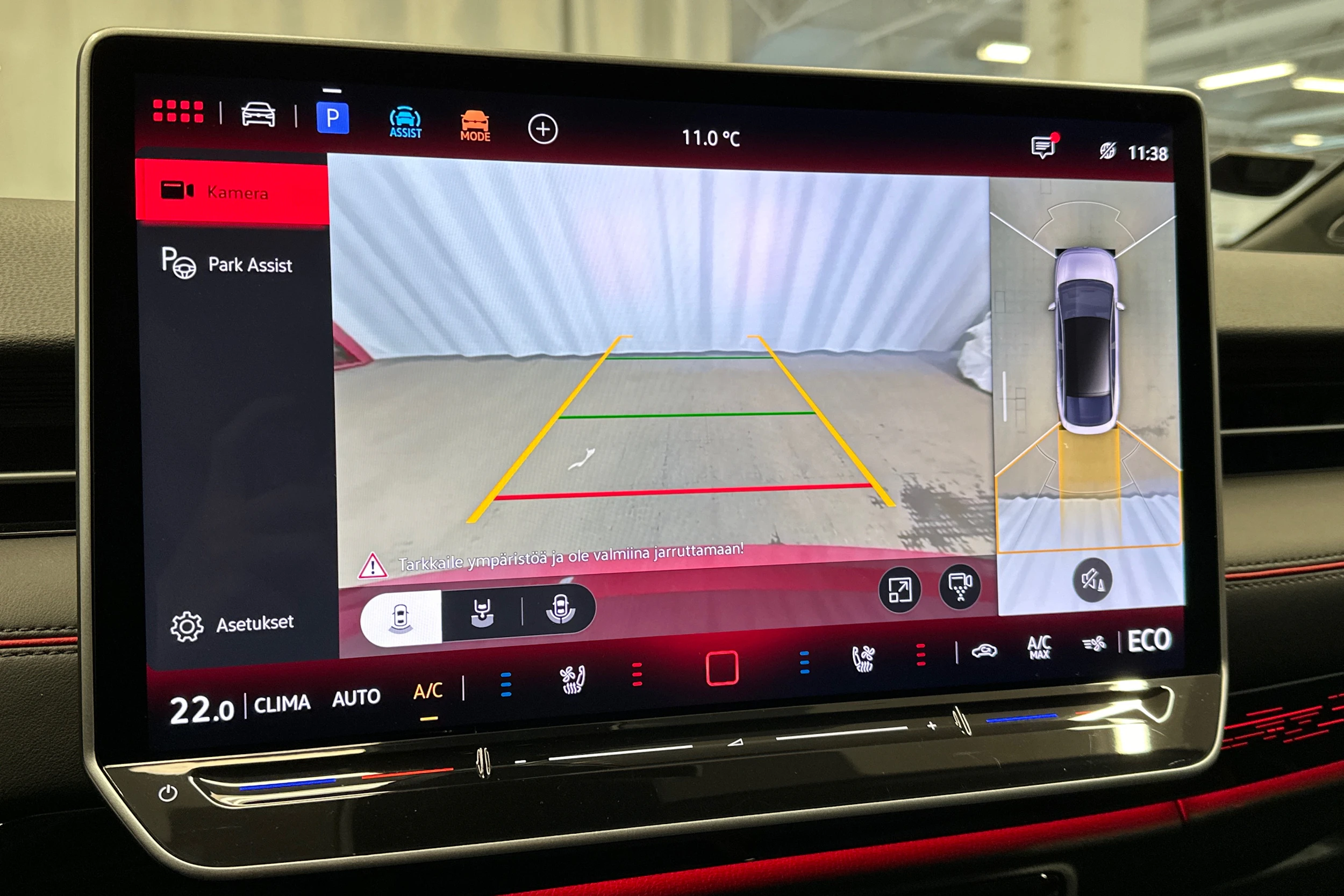 punainen Volkswagen ID.7 2025 kuva 33.