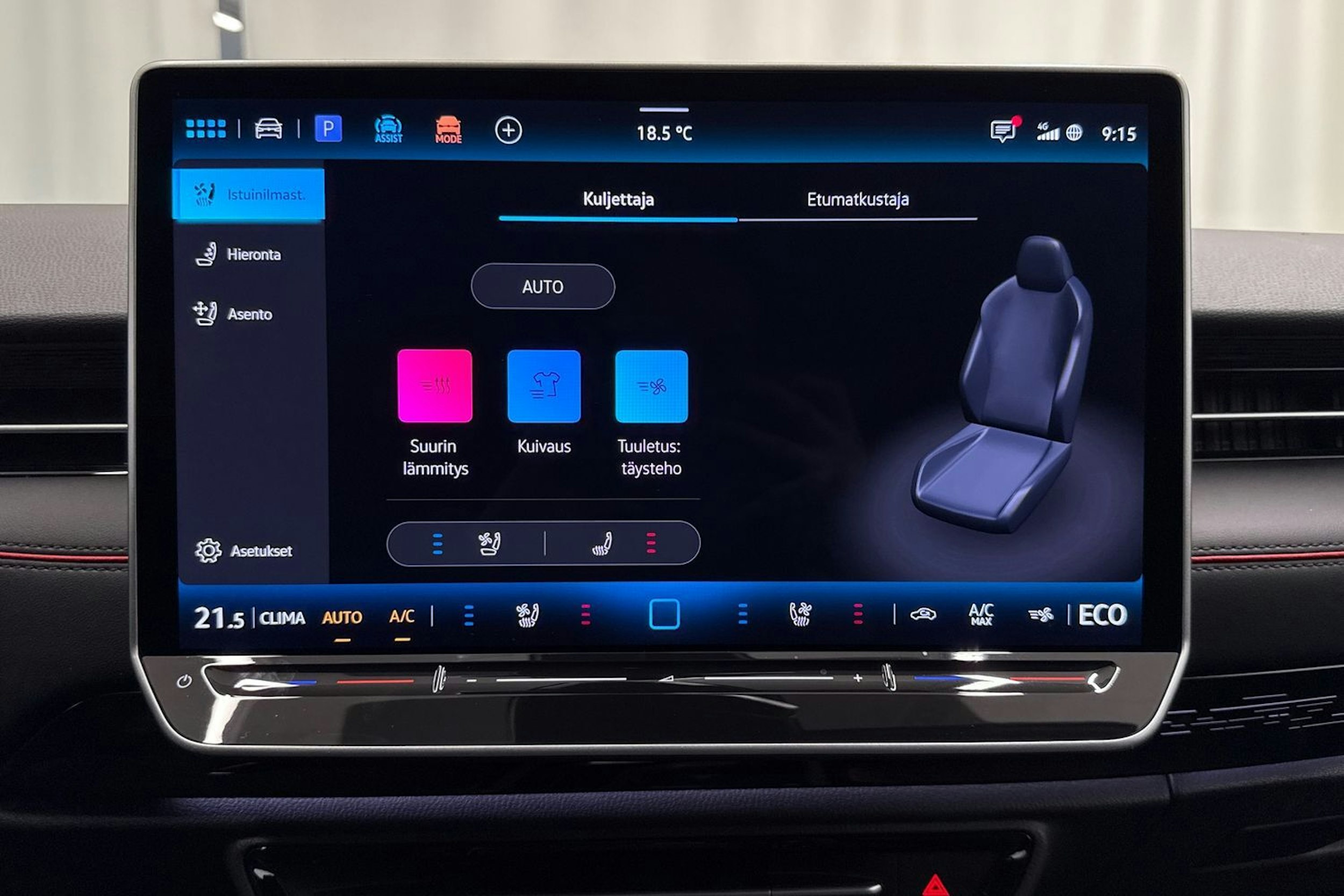 met. punainen Volkswagen ID.7 2025 kuva 26.