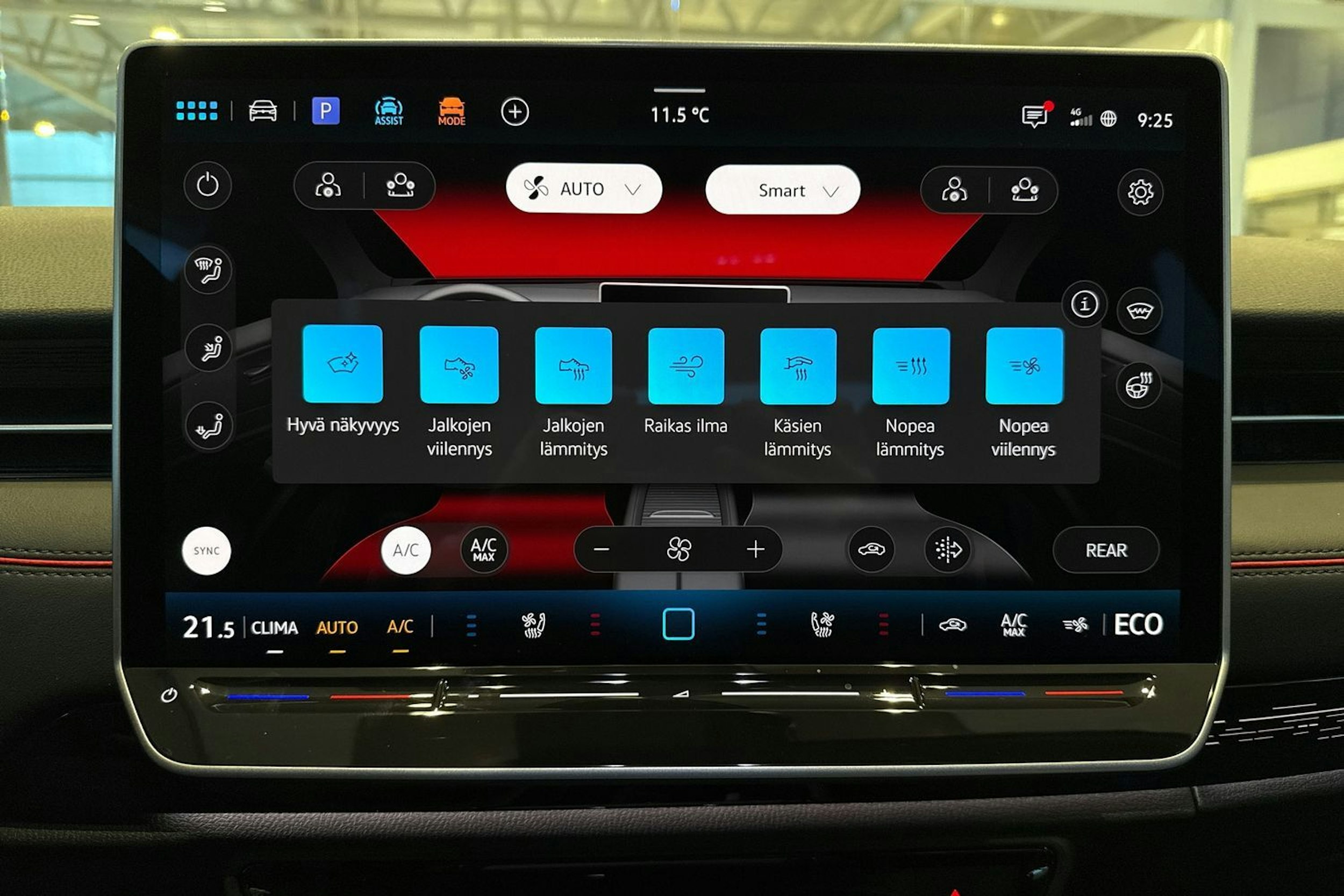 met. punainen Volkswagen ID.7 2025 kuva 38.