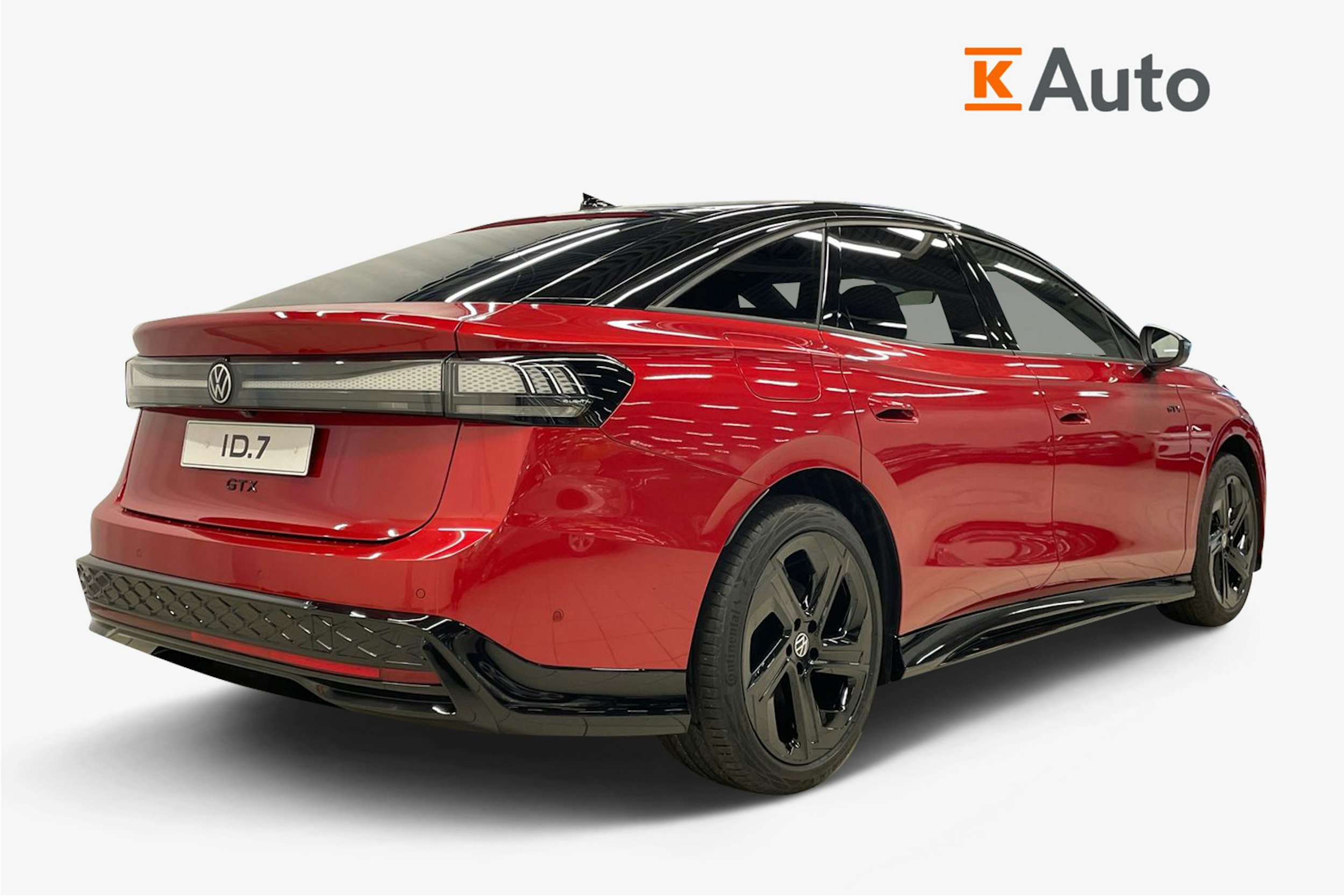 punainen Volkswagen ID.7 2025 kuva 2.