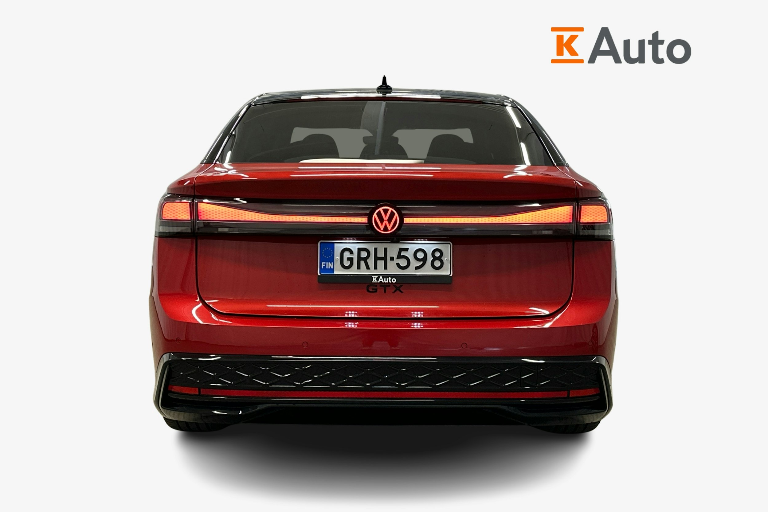 punainen Volkswagen ID.7 2025 kuva 3.