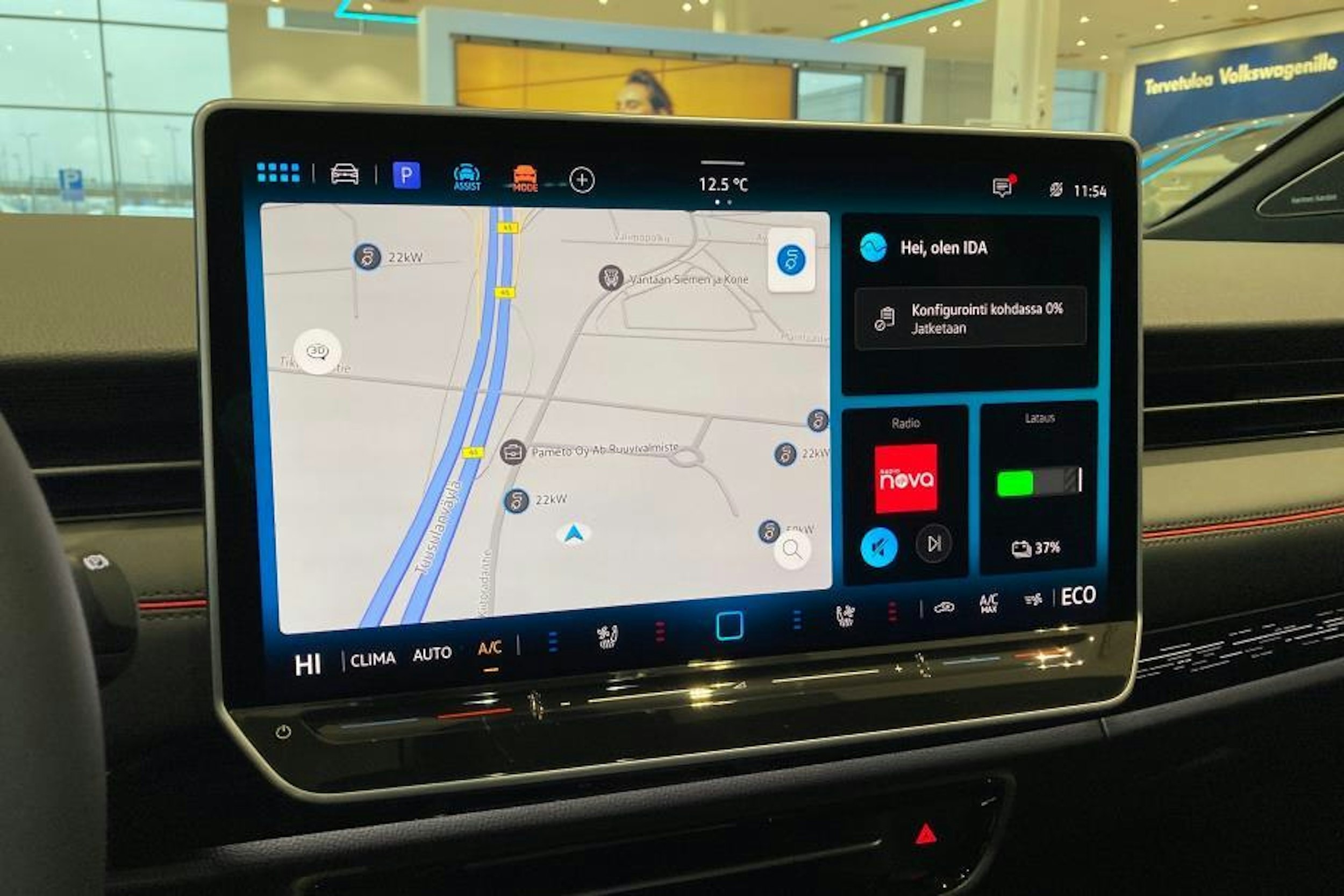 valkoinen Volkswagen ID.7 2025 kuva 15.