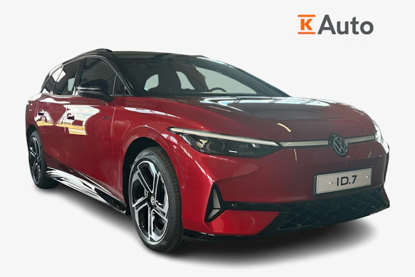 Volkswagen ID.7 Tourer GTX 4MOTION 75-v Juhlamalli 250 kW, akku 86 kWh | Korko 0,99%+kulut | 2-renkaat | Vetokoukku|