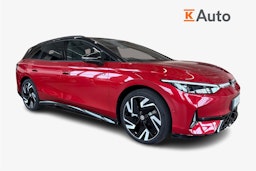 punainen Volkswagen ID.7 2025 kuva 1.