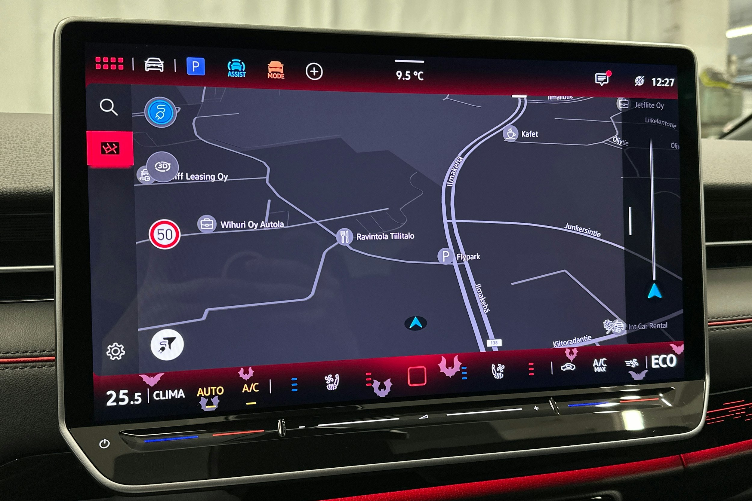 sininen Volkswagen ID.7 2025 kuva 26.