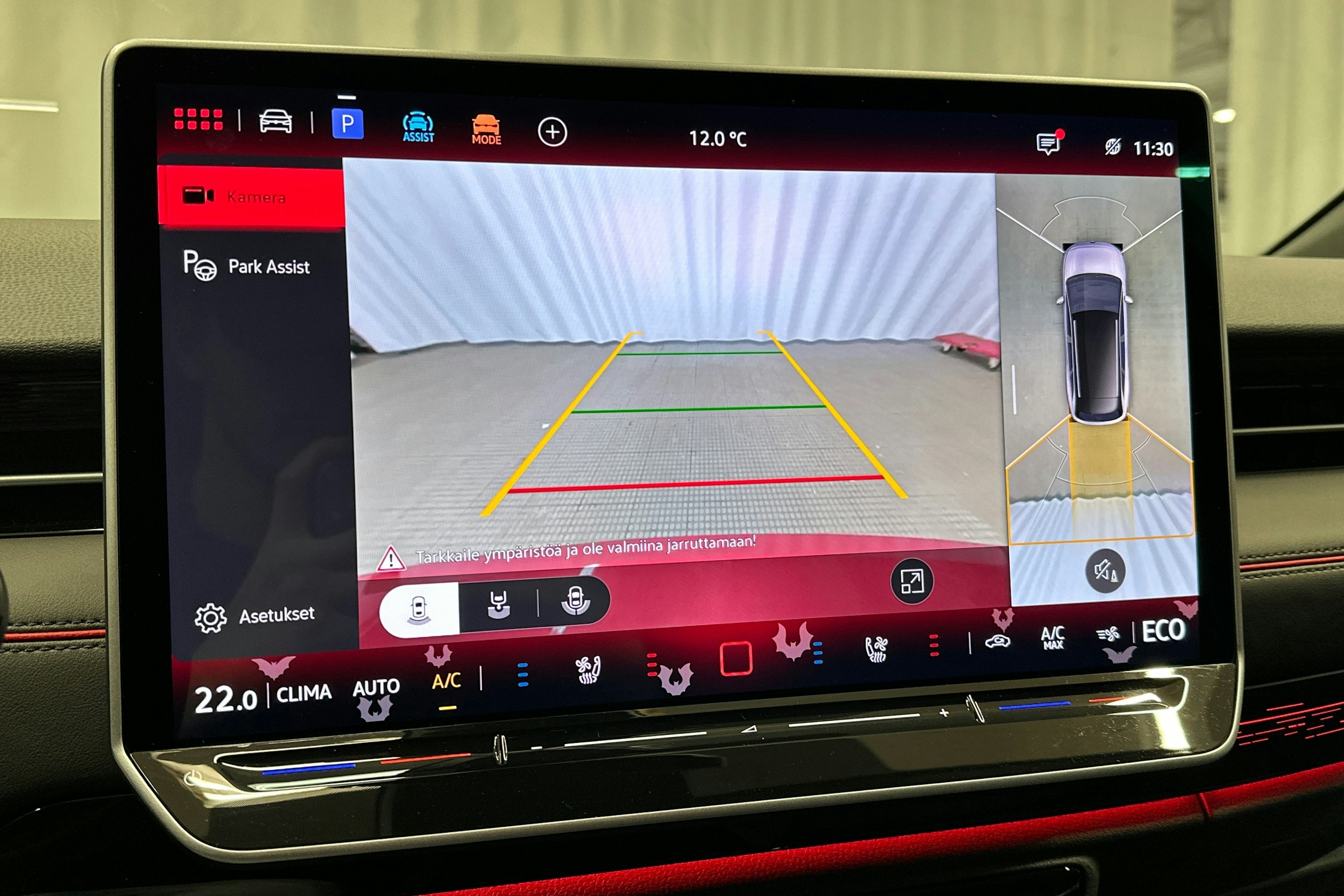 punainen Volkswagen ID.7 2025 kuva 33.