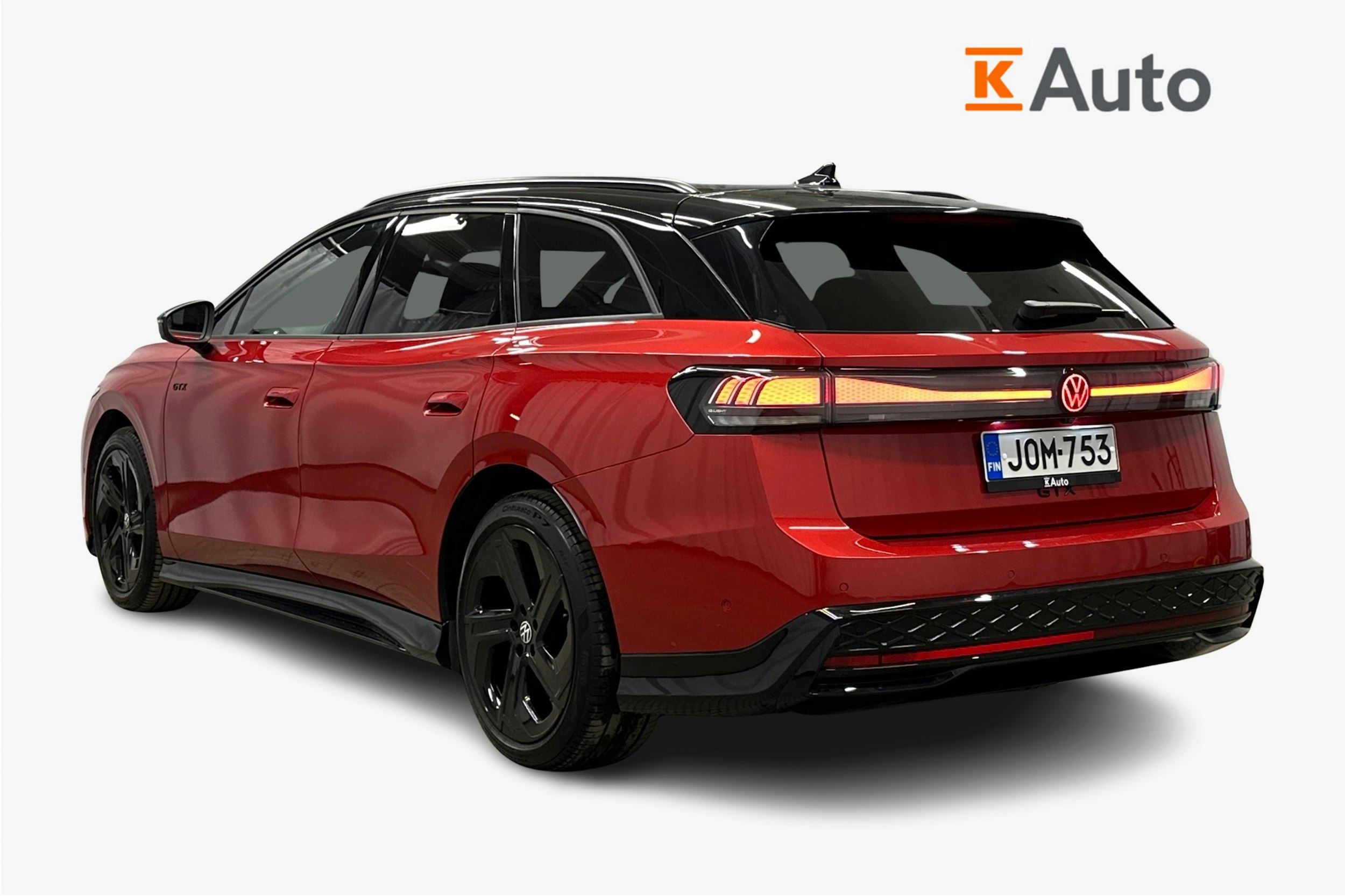 punainen Volkswagen ID.7 2025 kuva 2.