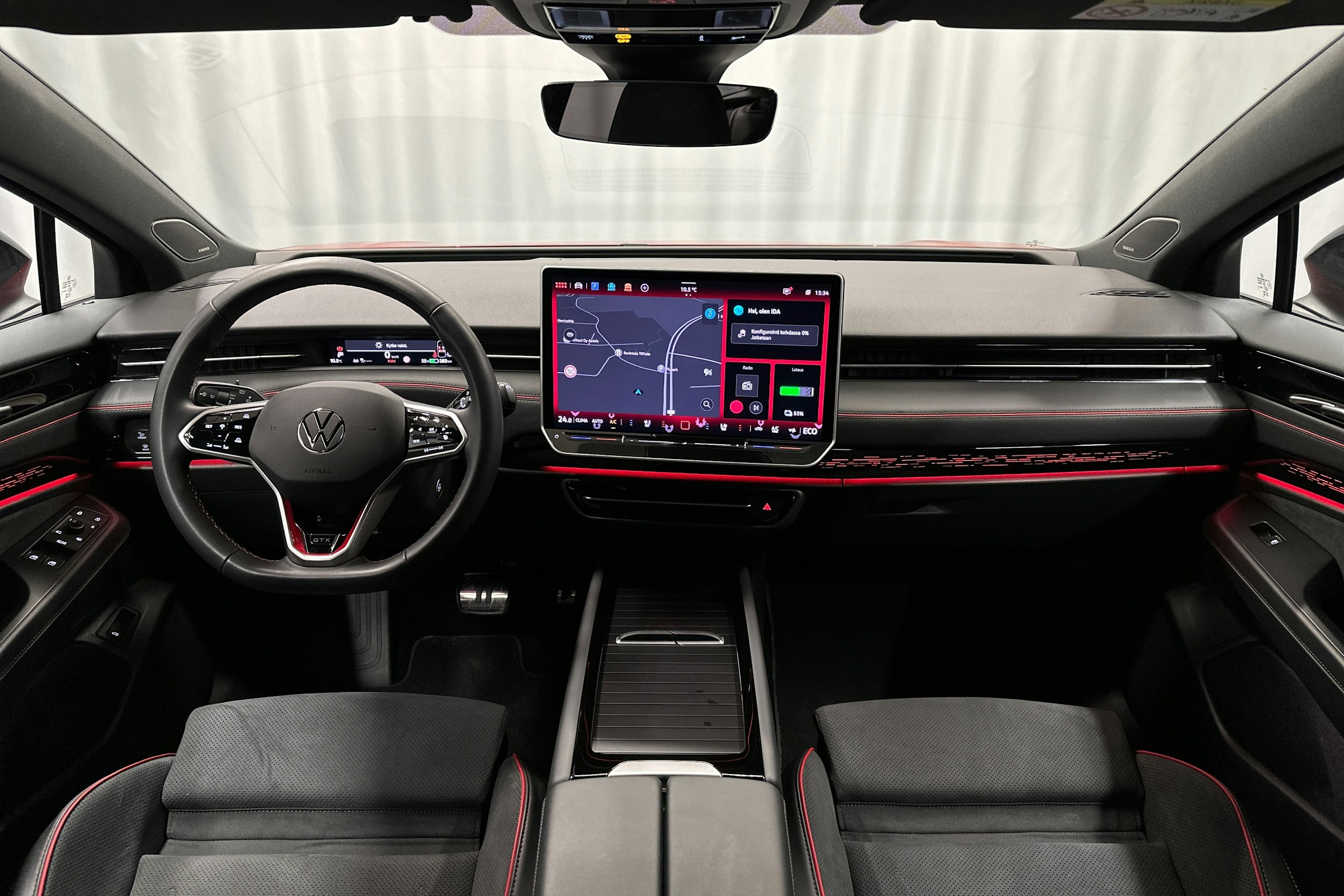 punainen Volkswagen ID.7 2025 kuva 9.