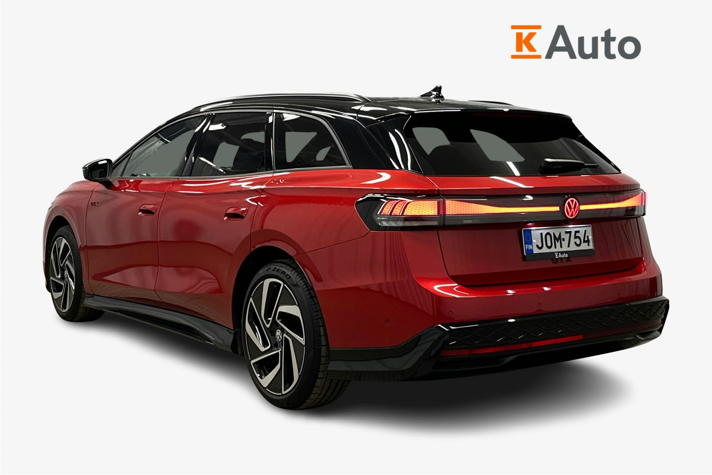 punainen Volkswagen ID.7 2025 kuva 2.