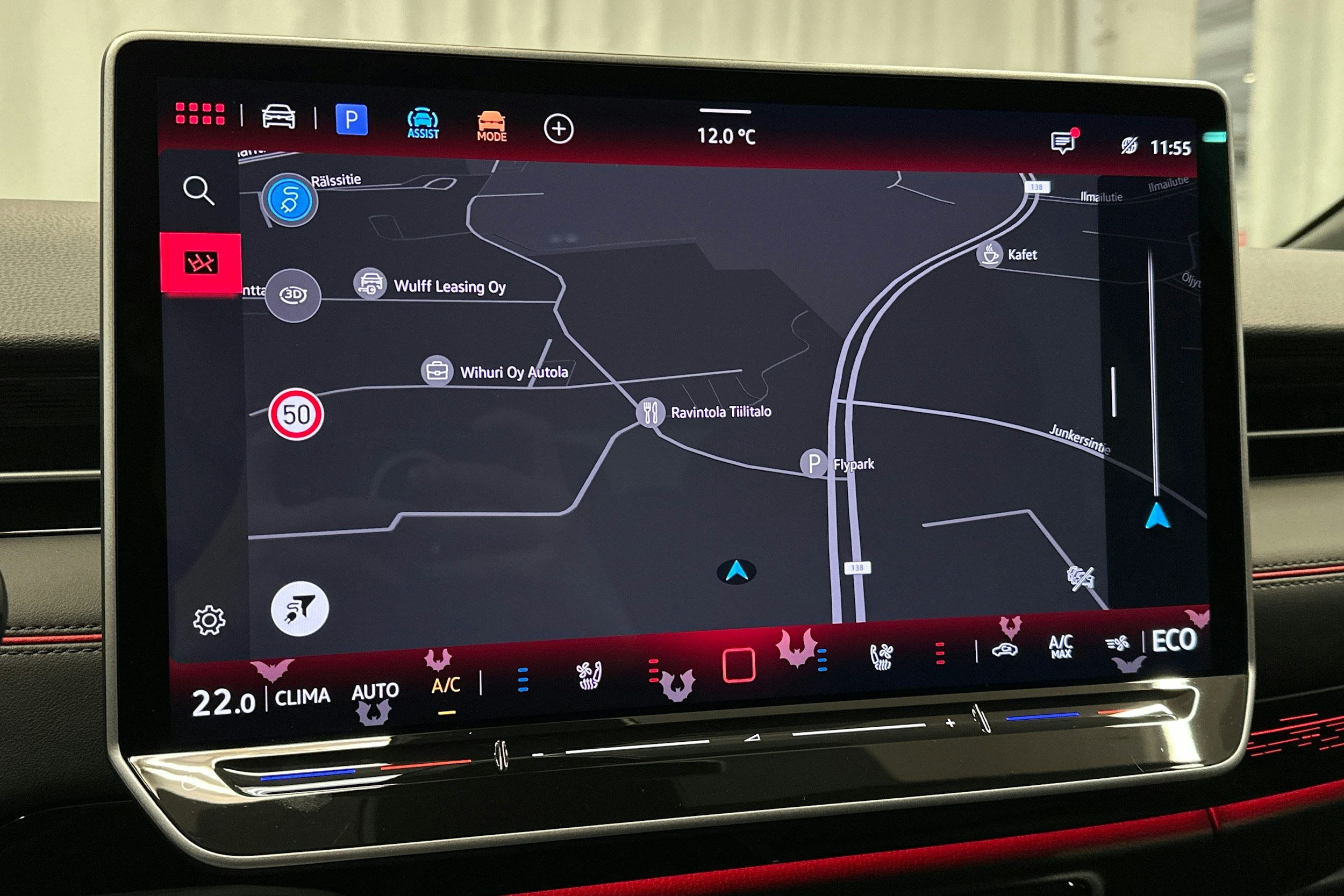 punainen Volkswagen ID.7 2025 kuva 27.