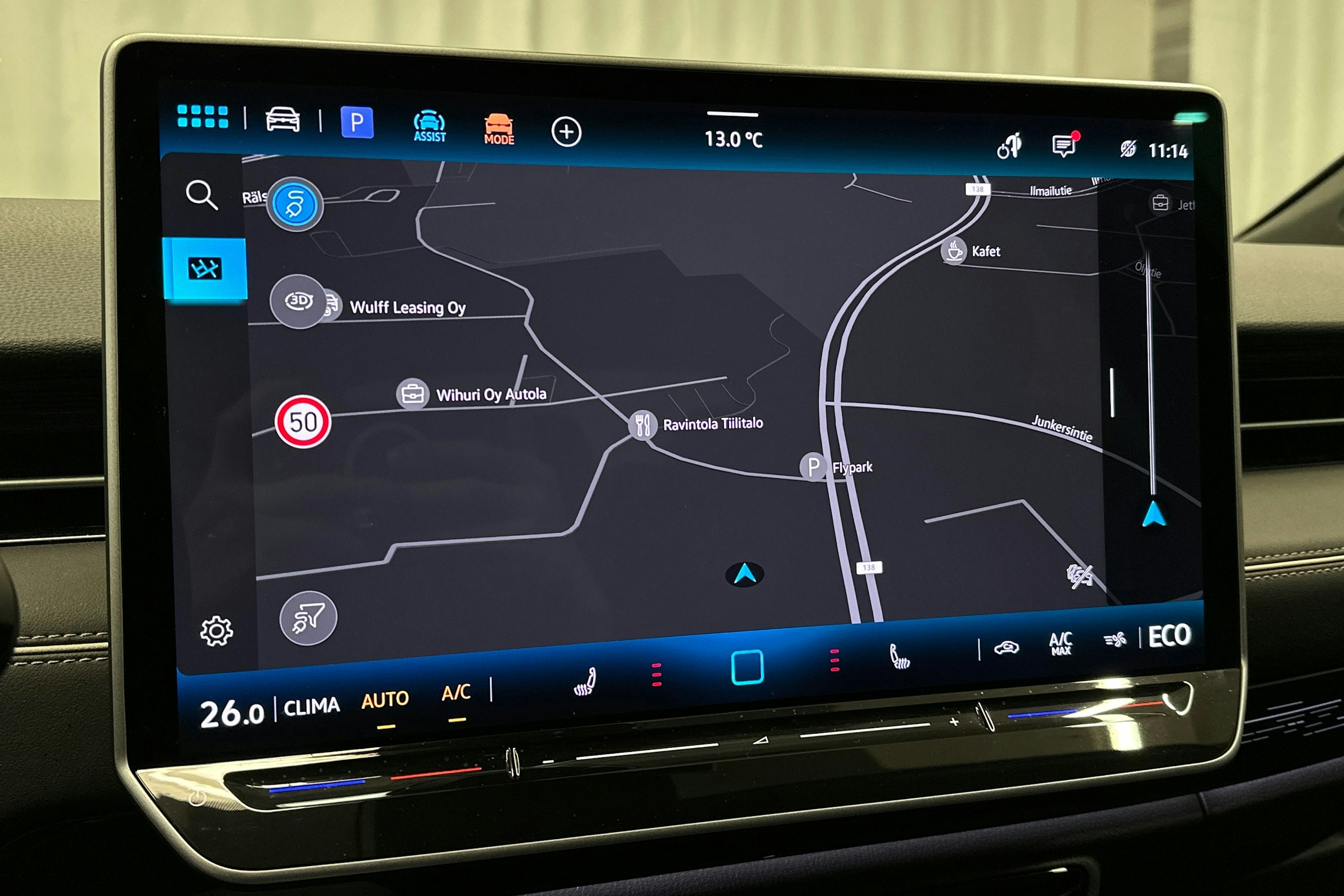 sininen Volkswagen ID.7 2025 kuva 24.