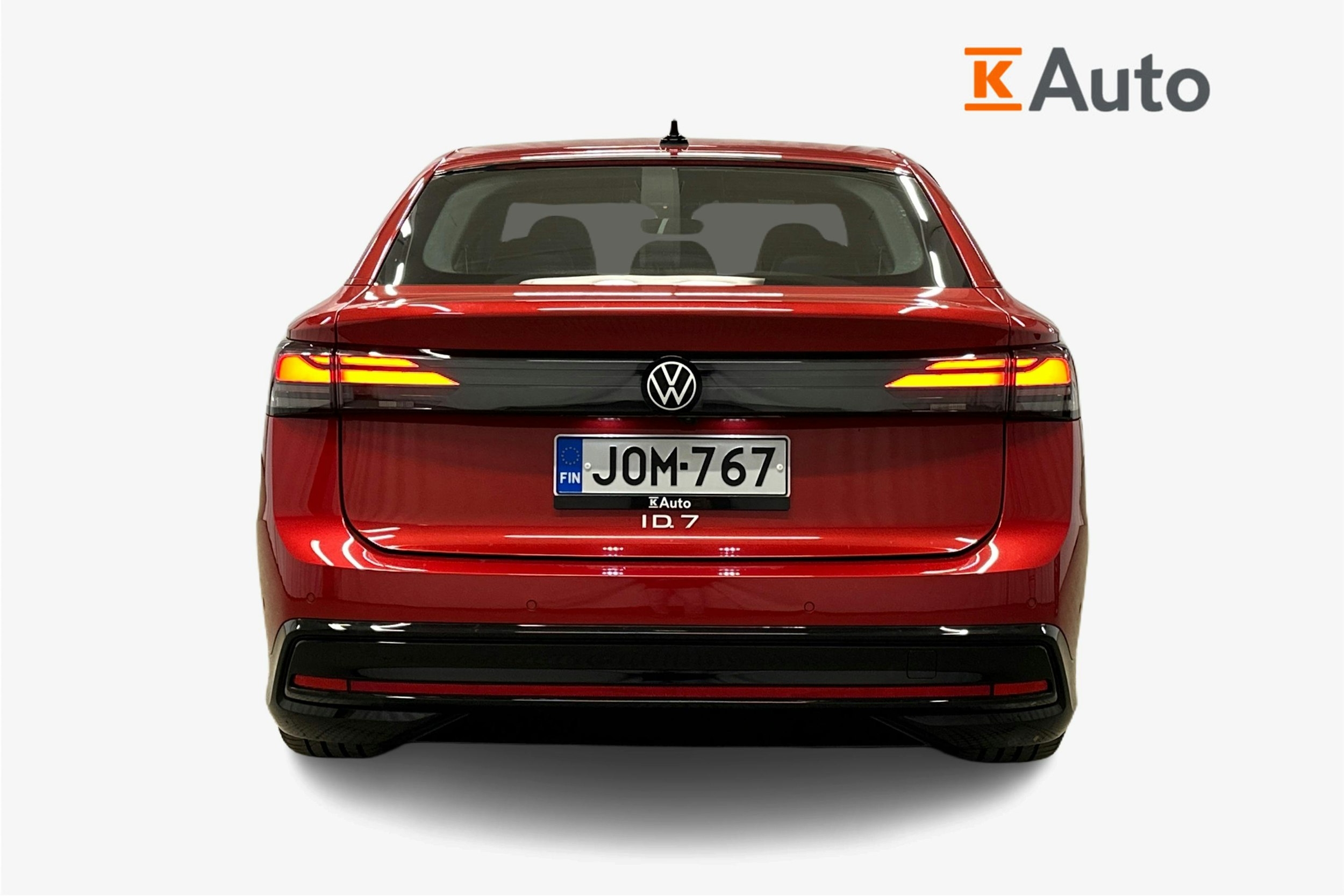 punainen Volkswagen ID.7 2025 kuva 3.