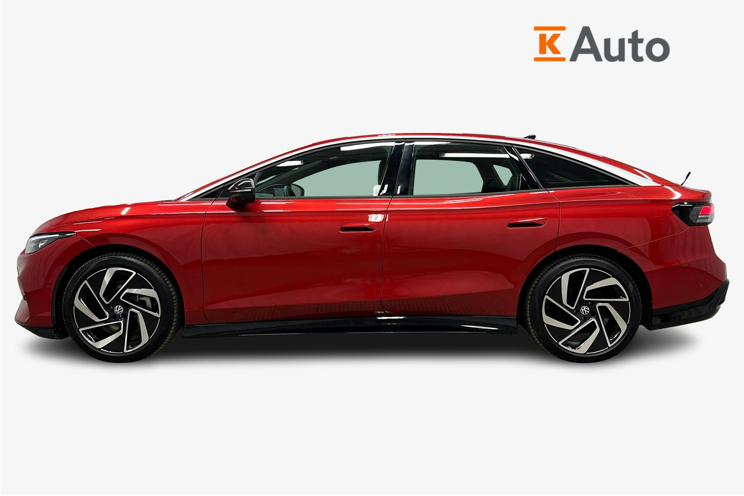 punainen Volkswagen ID.7 2025 kuva 6.