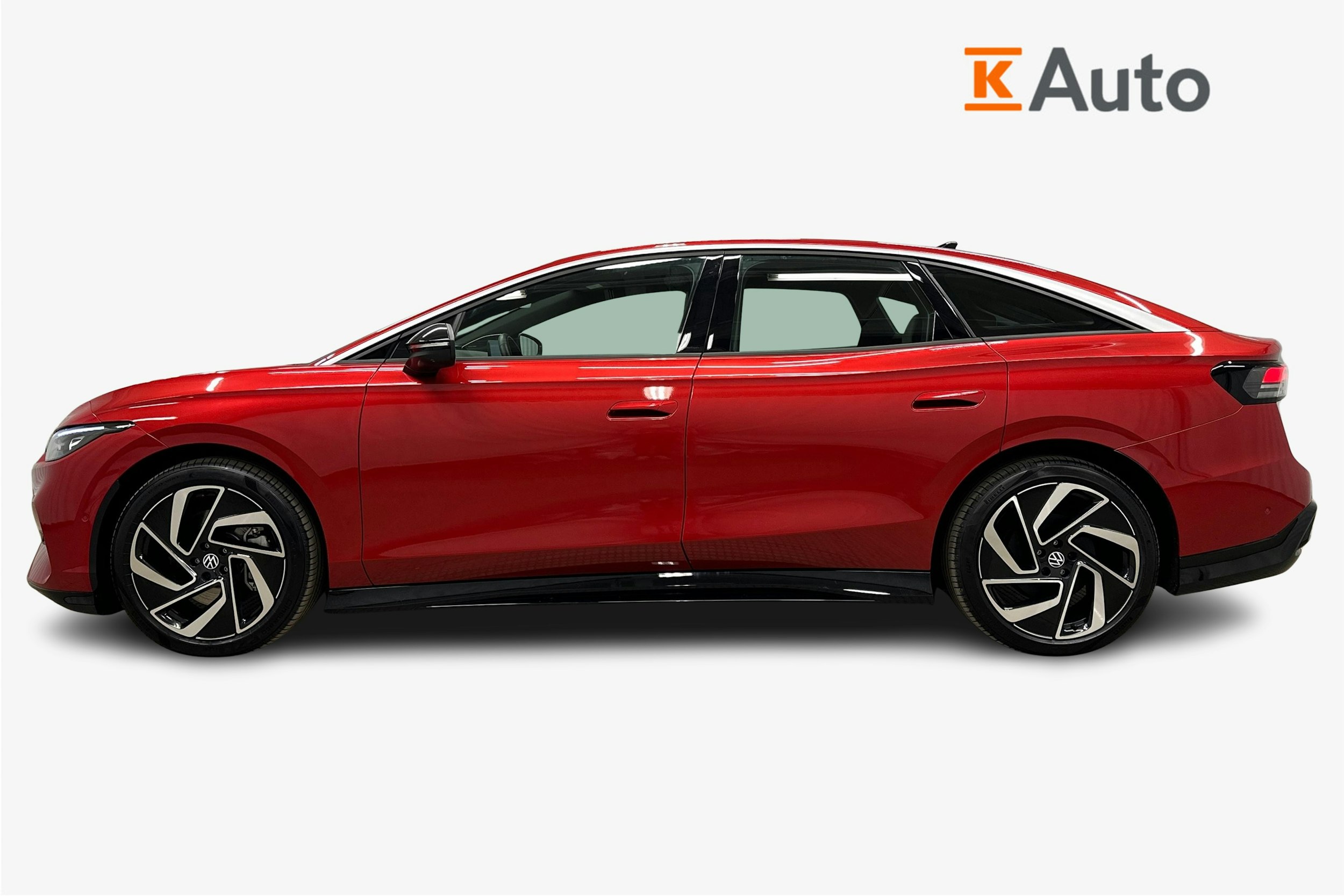 punainen Volkswagen ID.7 2025 kuva 6.