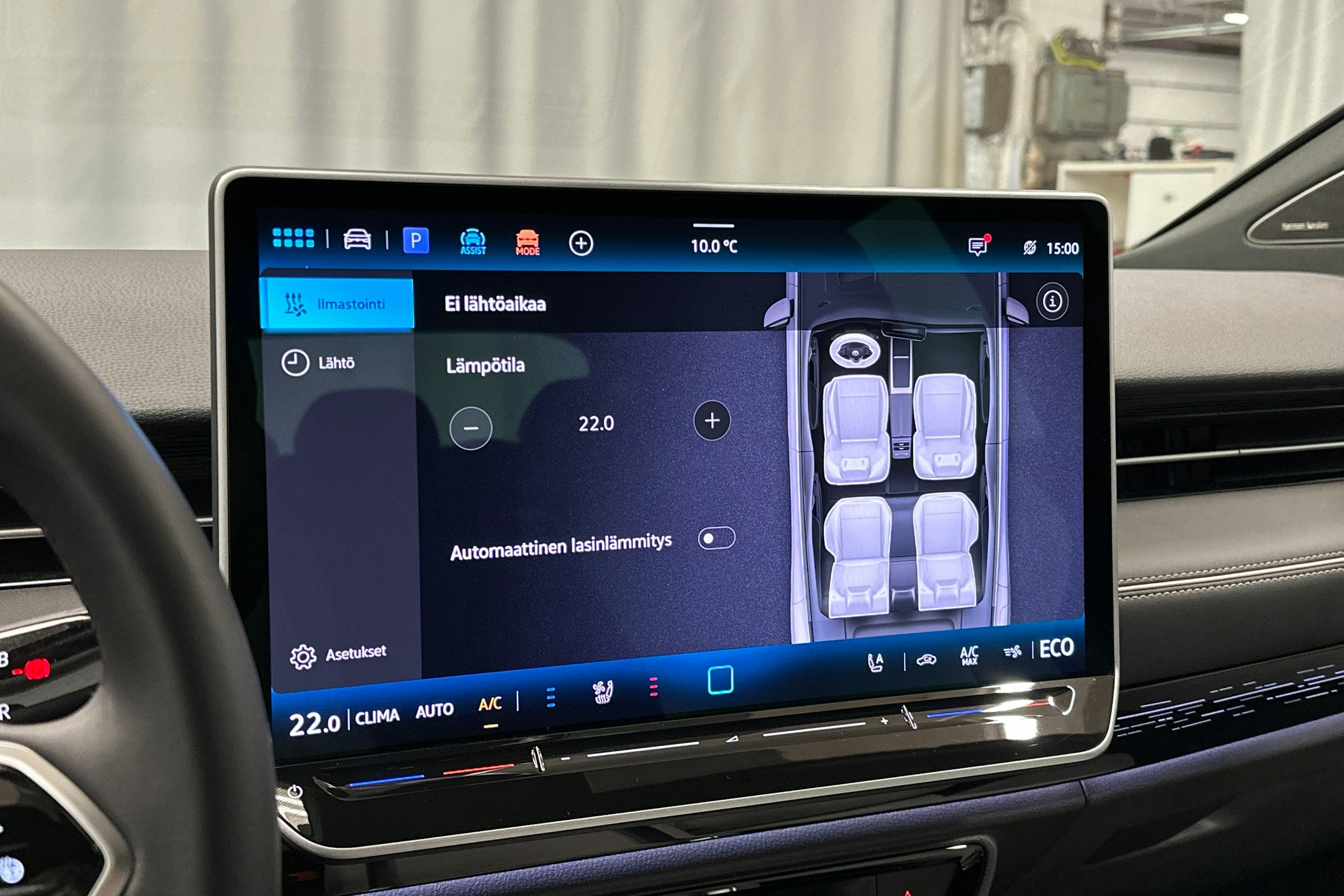 punainen Volkswagen ID.7 2025 kuva 26.