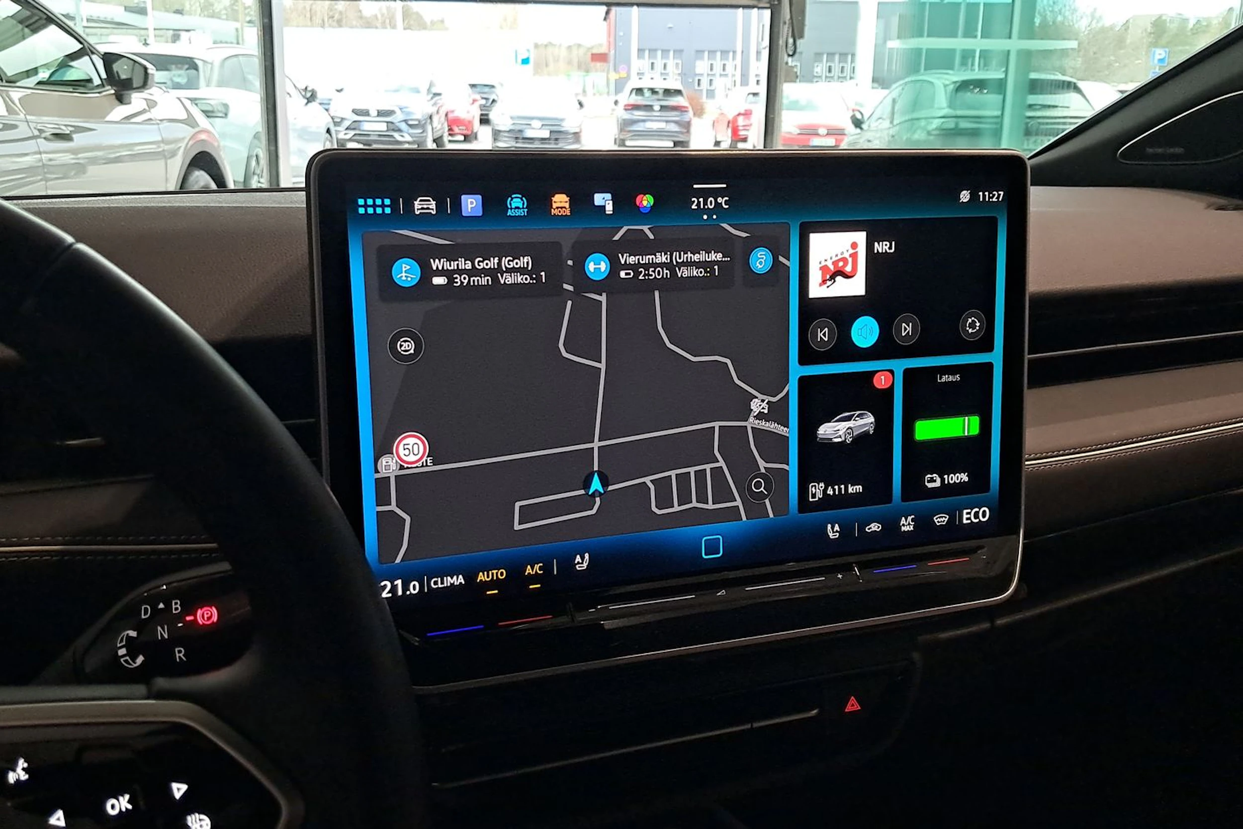 valkoinen Volkswagen ID.7 2025 kuva 13.