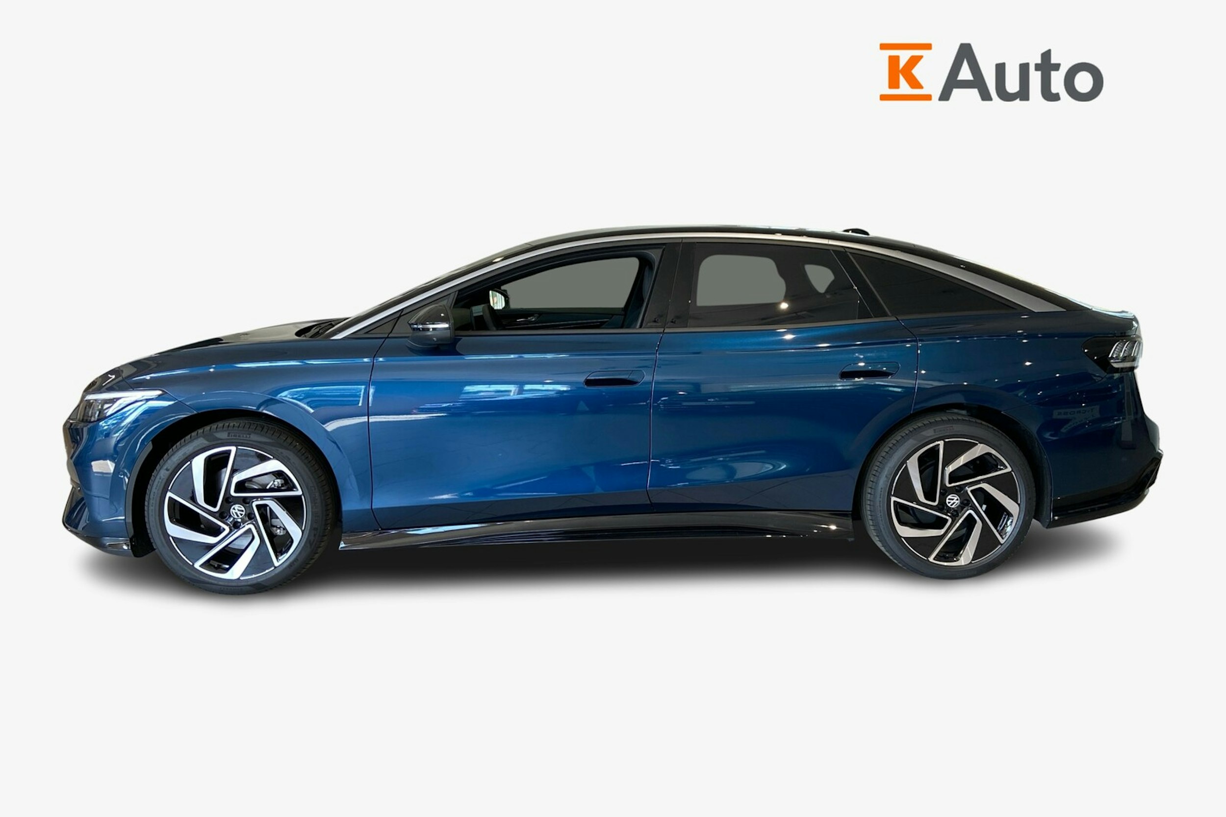 aquamarine blue meta Volkswagen ID.7 2025 kuva 2.