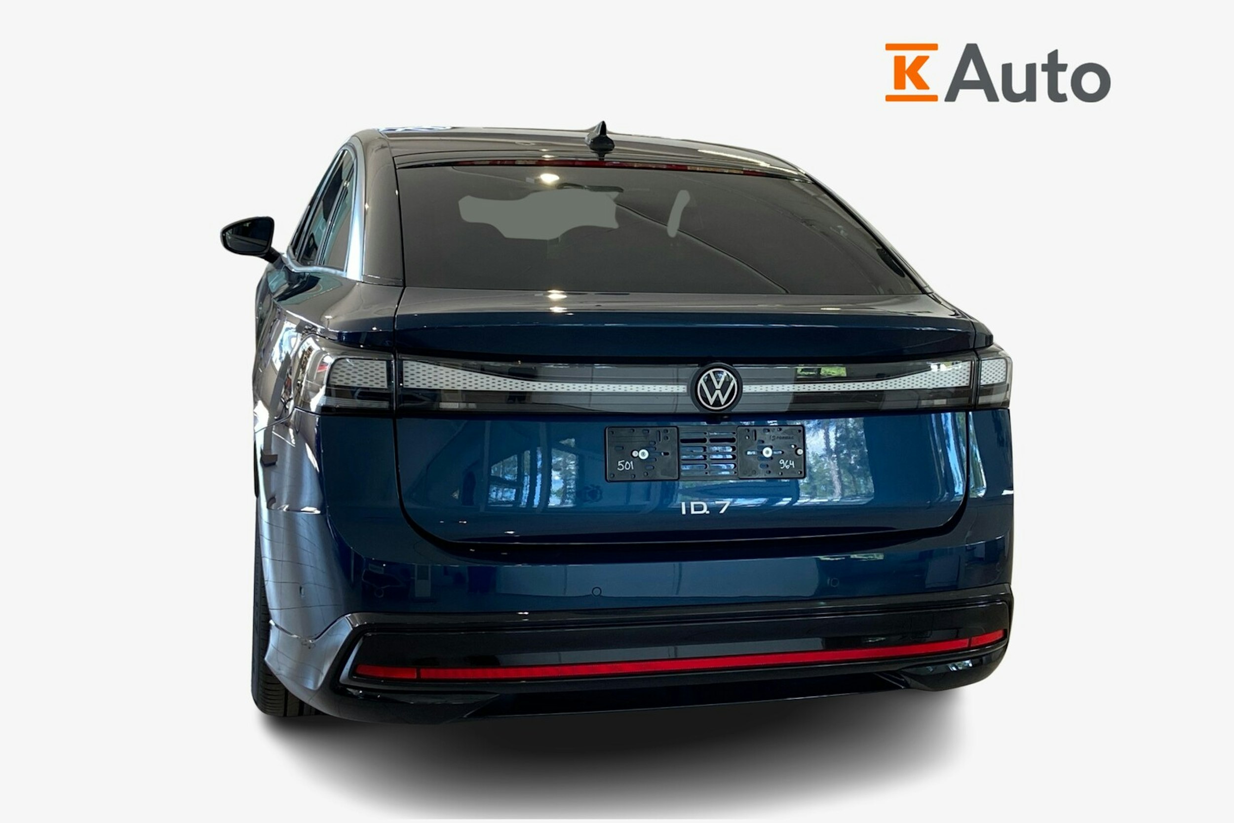 aquamarine blue meta Volkswagen ID.7 2025 kuva 4.