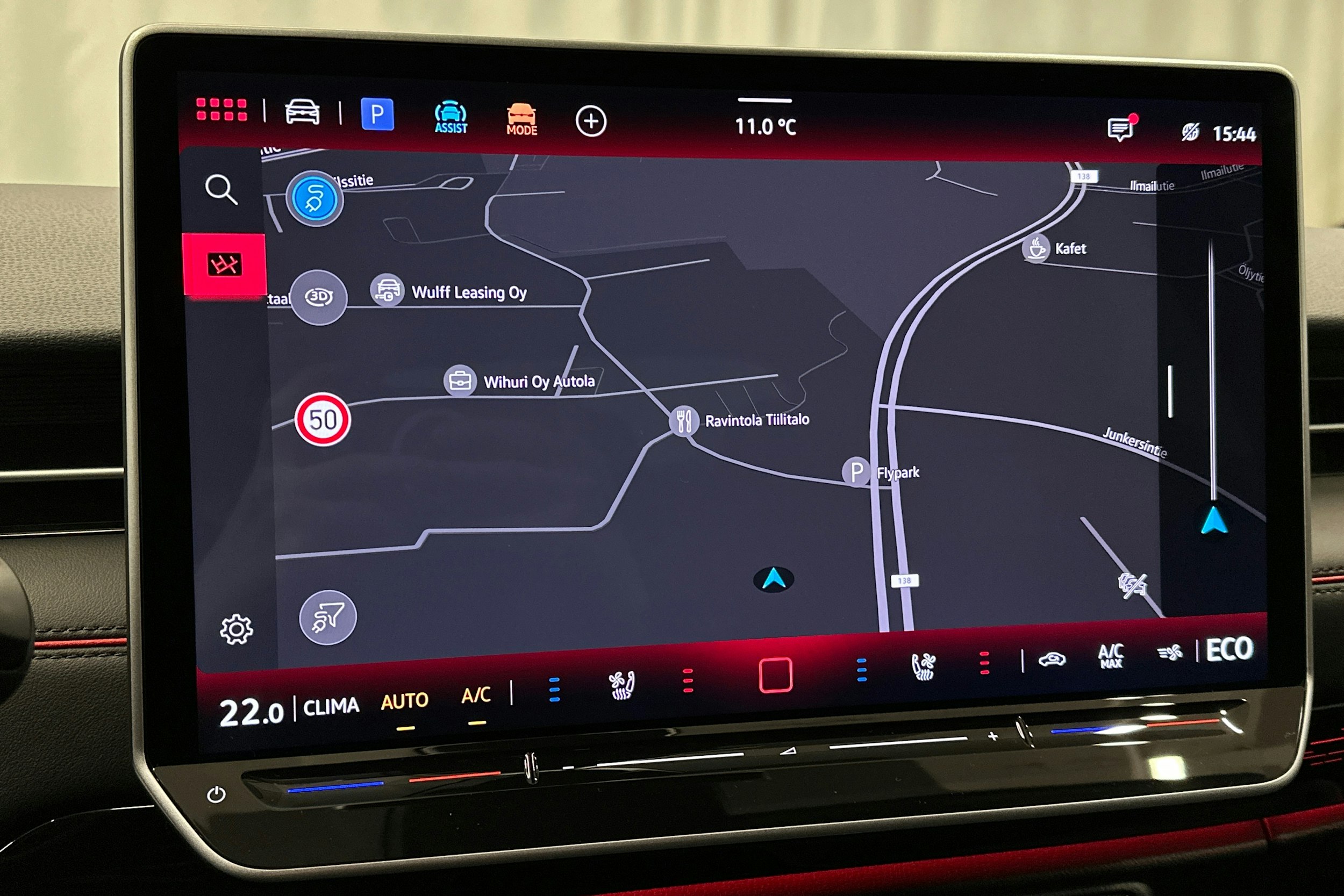 punainen Volkswagen ID.7 2025 kuva 27.