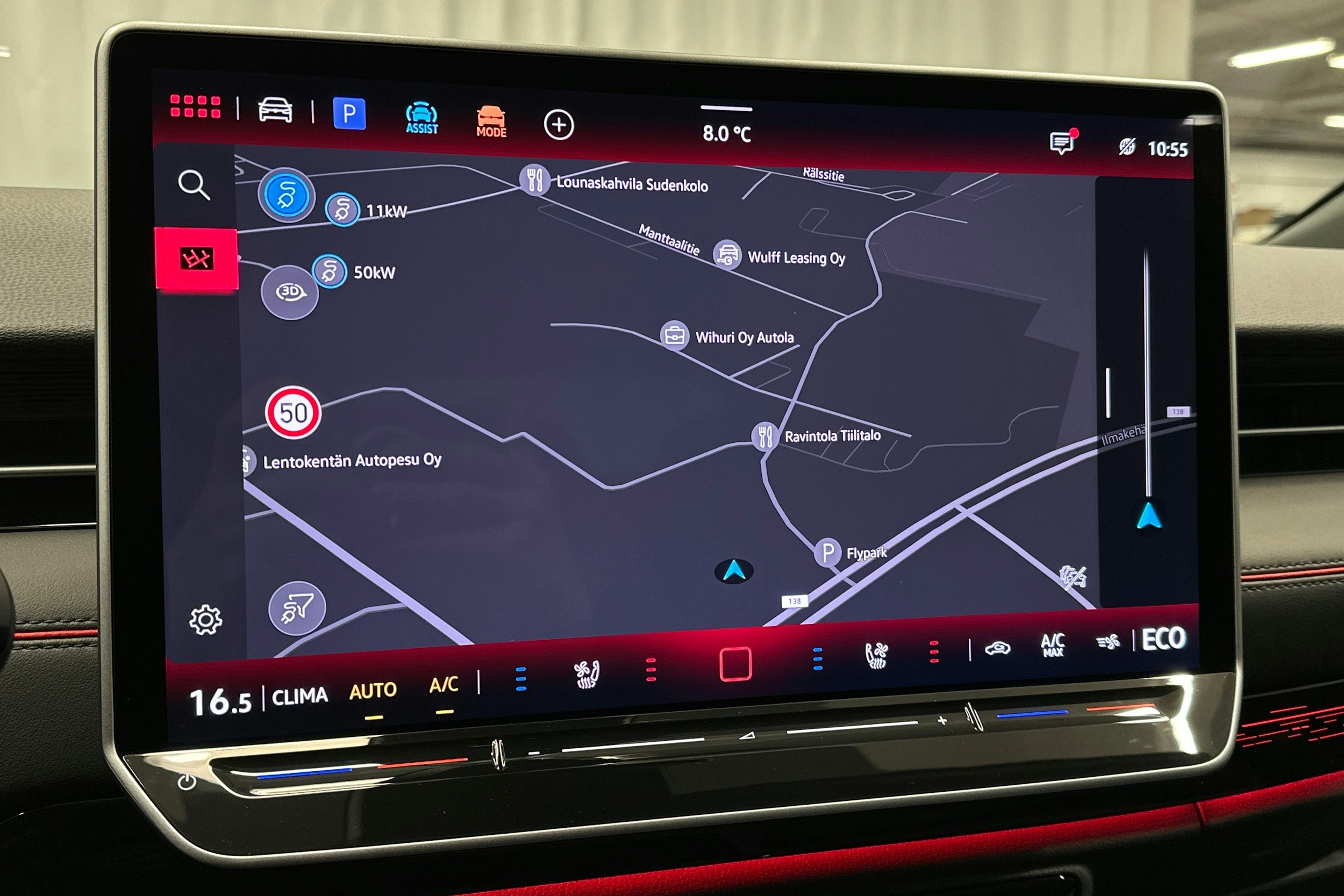 sininen Volkswagen ID.7 2025 kuva 24.