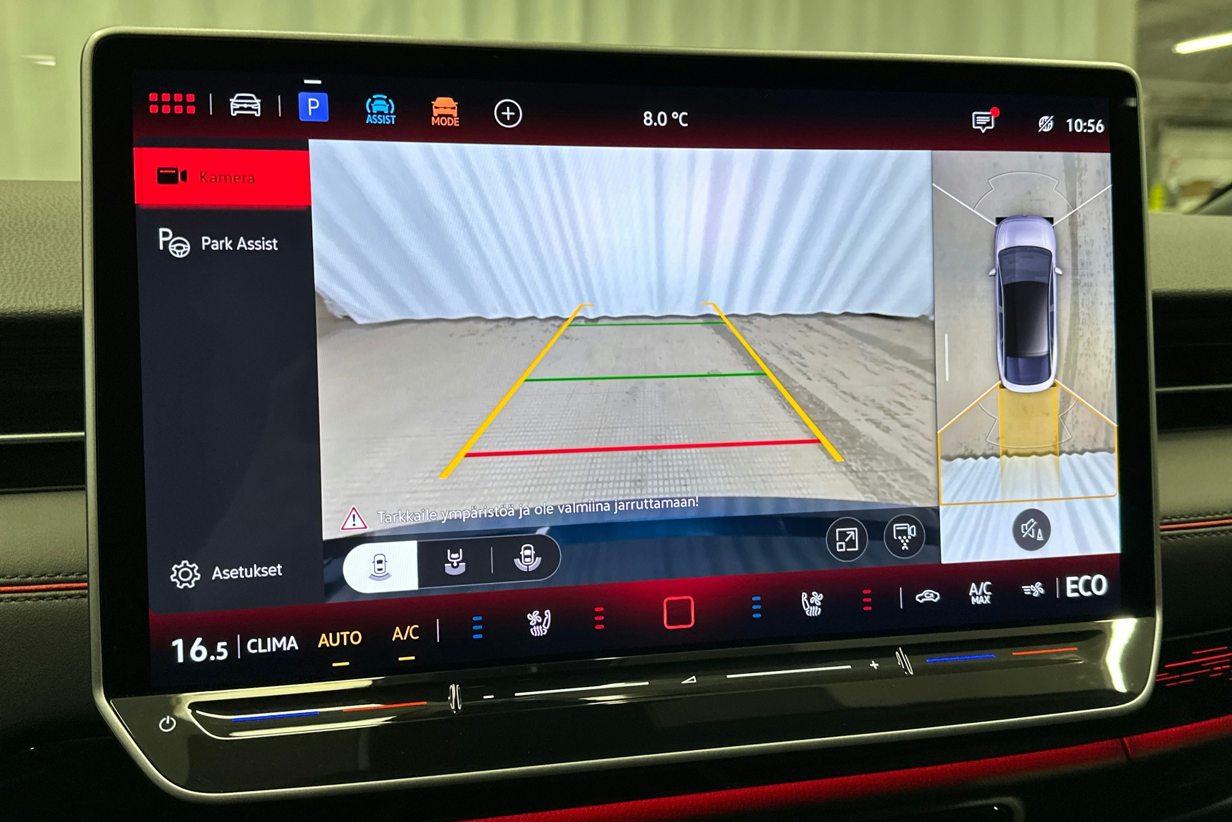 sininen Volkswagen ID.7 2025 kuva 33.