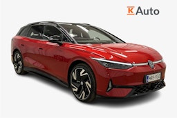 punainen Volkswagen ID.7 2025 kuva 1.