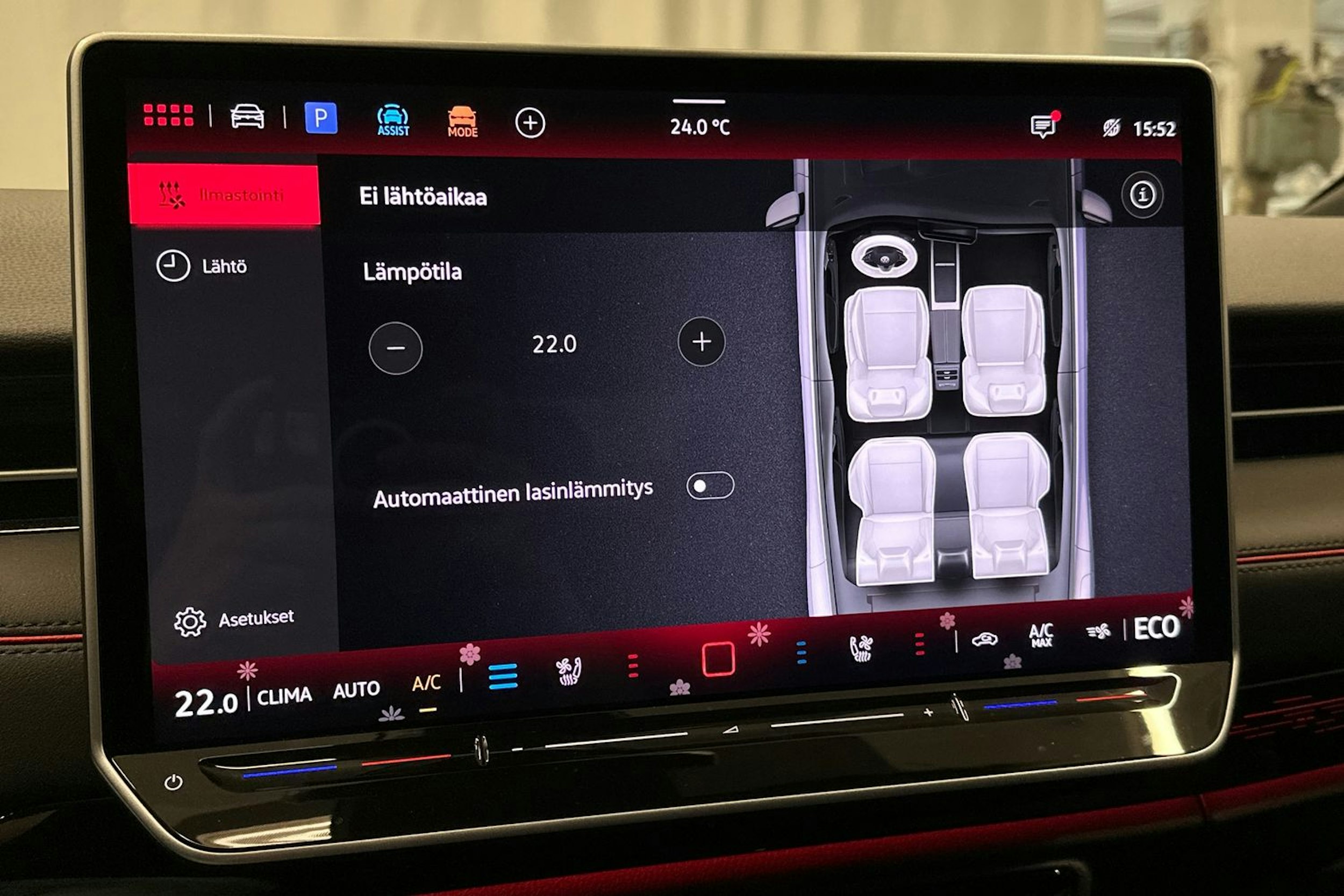 valkoinen Volkswagen ID.7 2025 kuva 27.