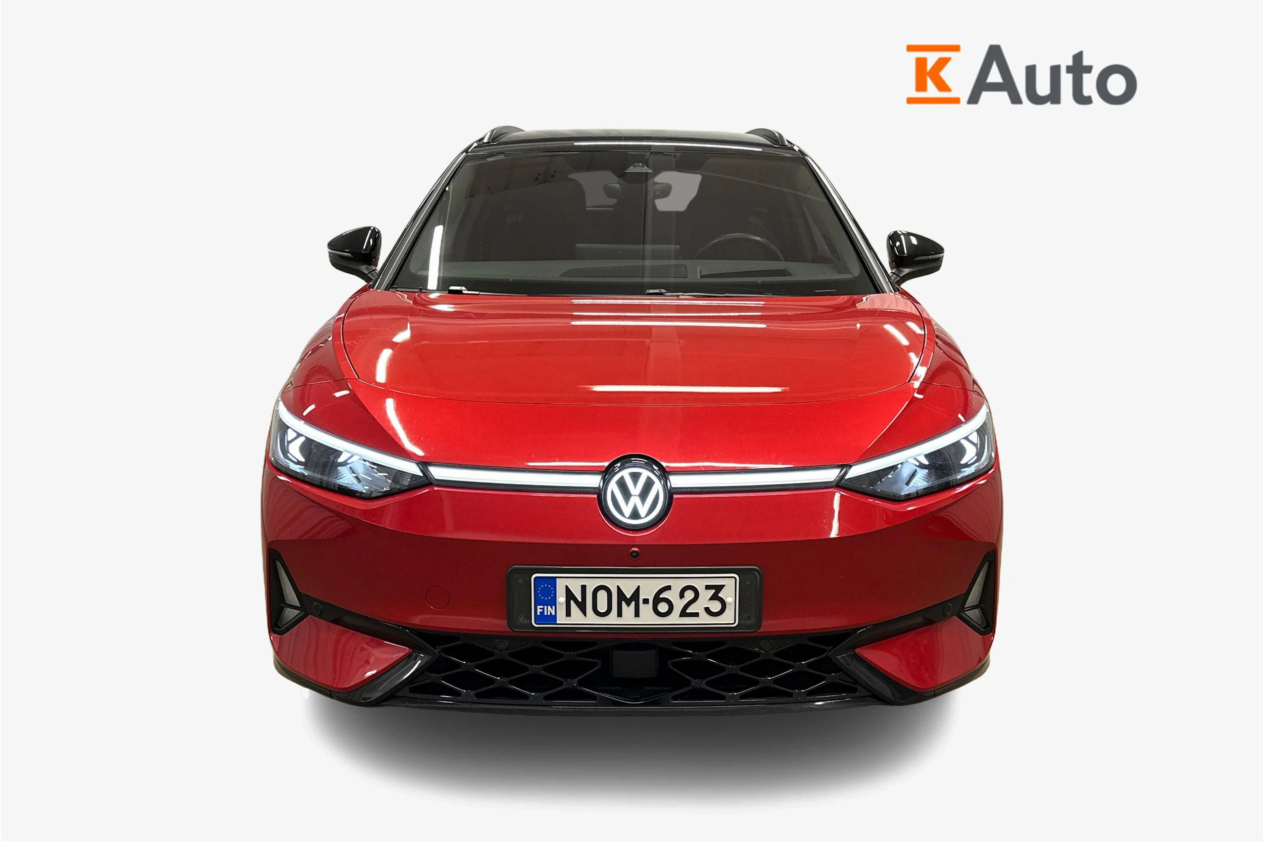 punainen Volkswagen ID.7 2025 kuva 4.