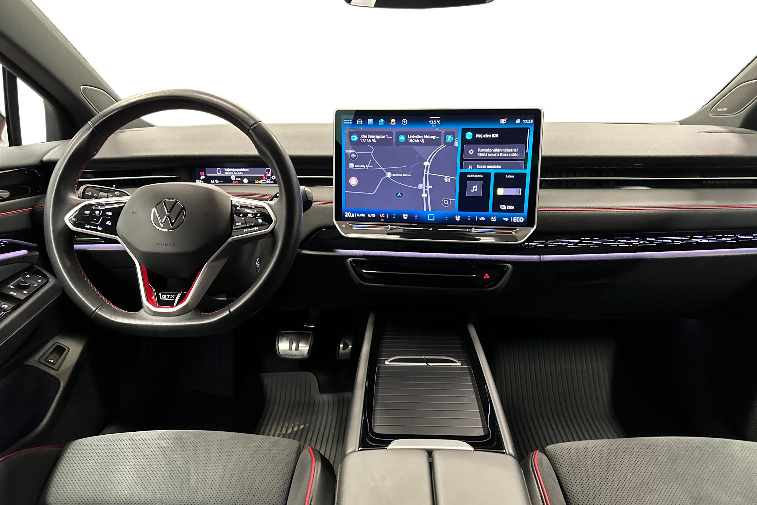 punainen Volkswagen ID.7 2025 kuva 7.