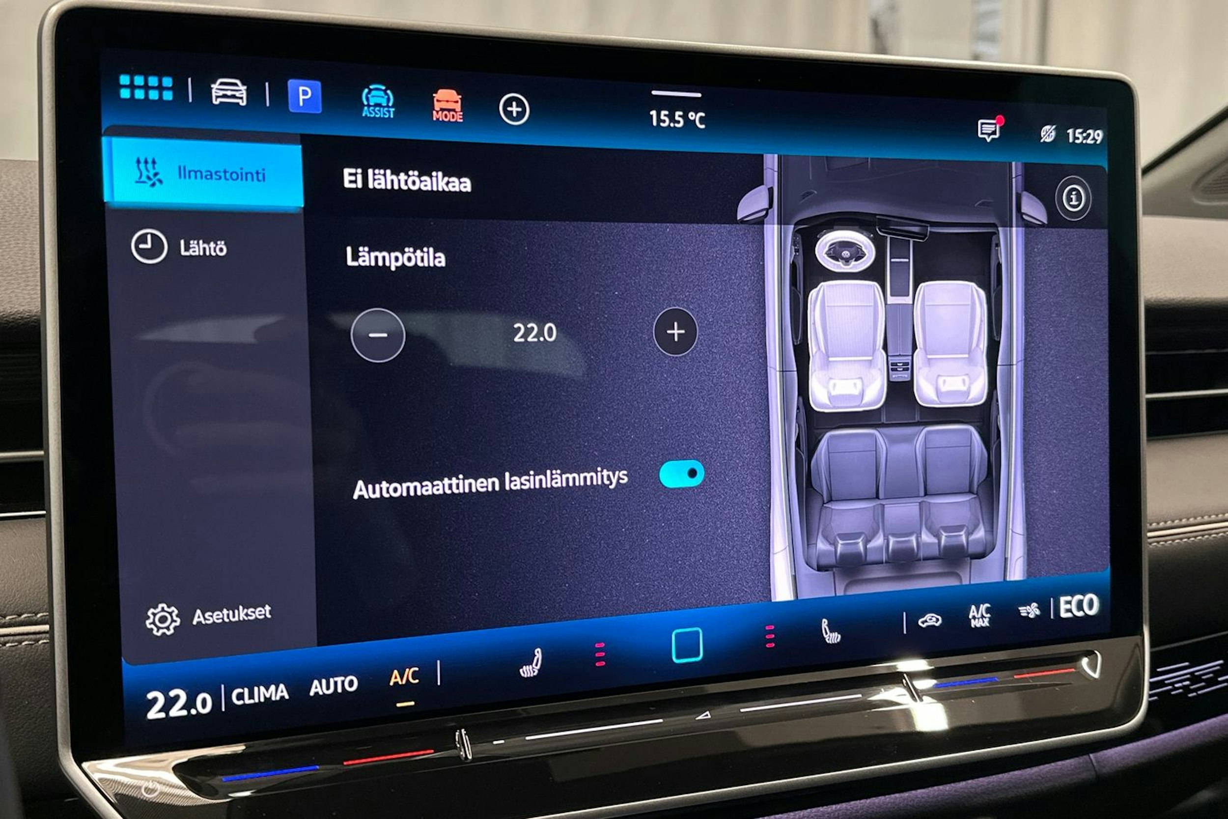 valkoinen Volkswagen ID.7 2025 kuva 28.