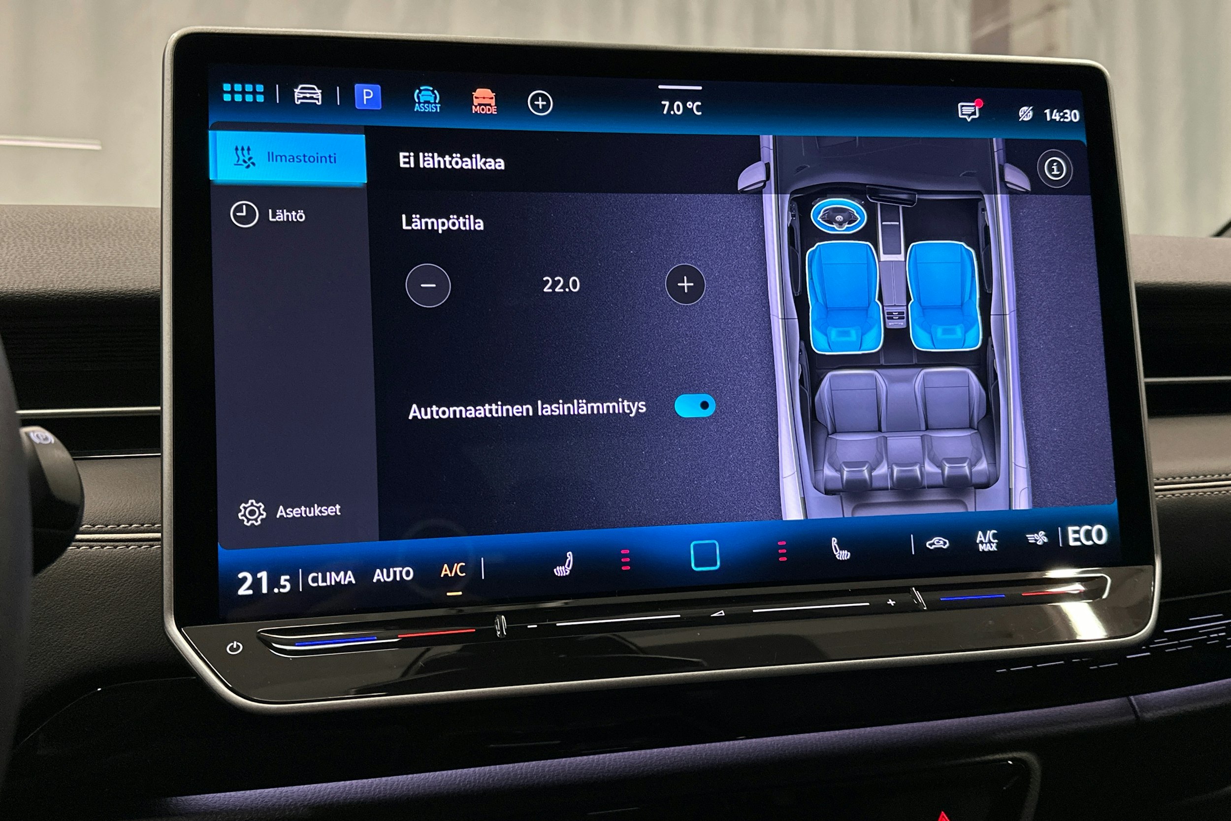 musta Volkswagen ID.7 2025 kuva 27.