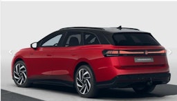 punainen Volkswagen ID.7 2025 kuva 3.