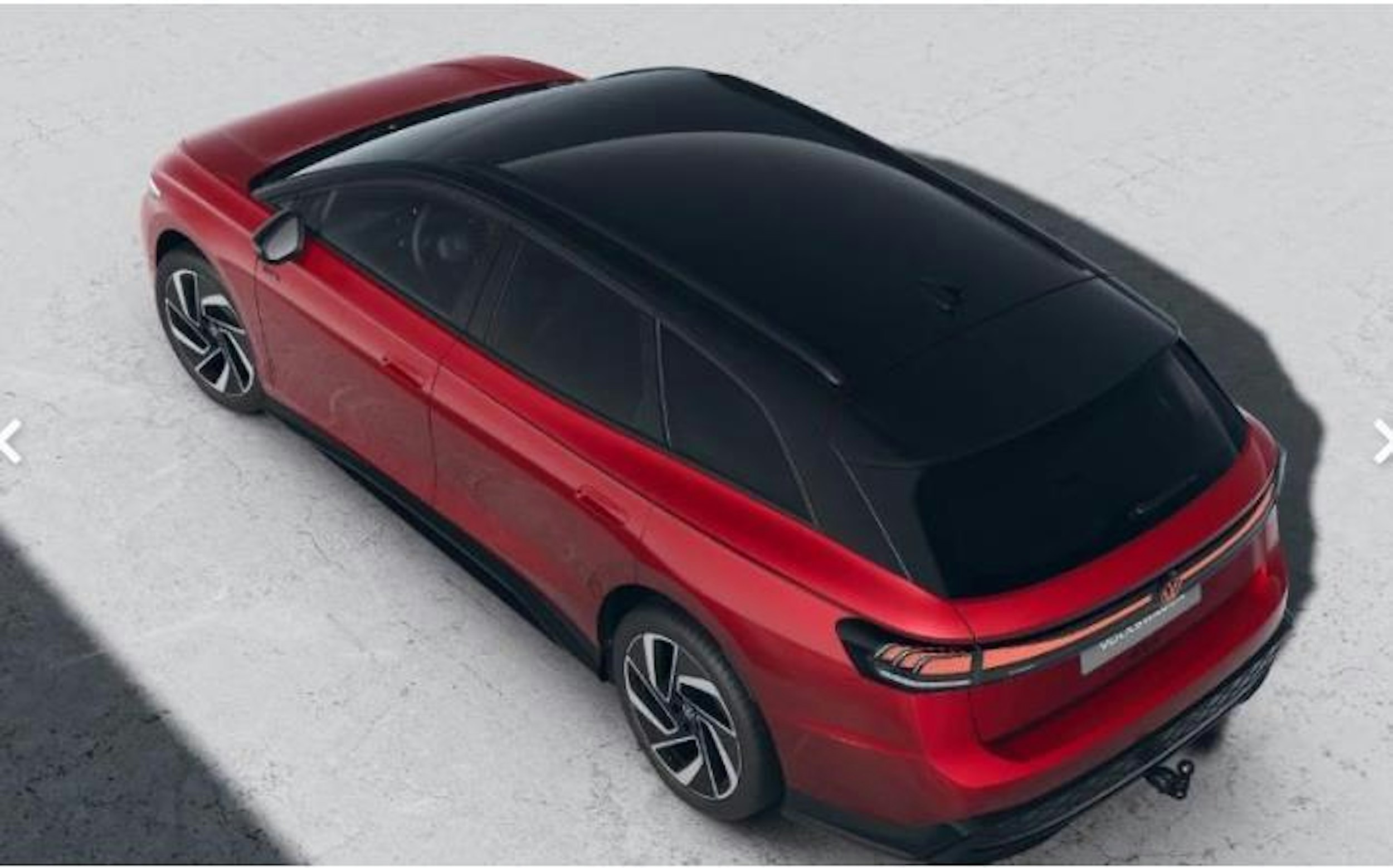 punainen Volkswagen ID.7 2025 kuva 4.