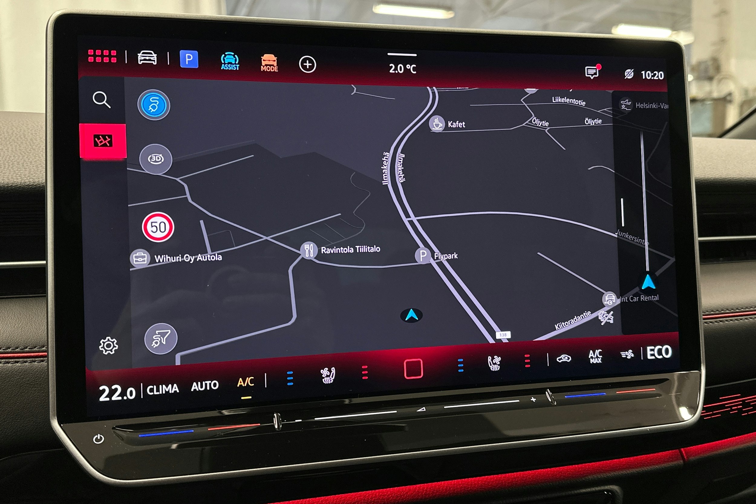 punainen Volkswagen ID.7 2025 kuva 27.