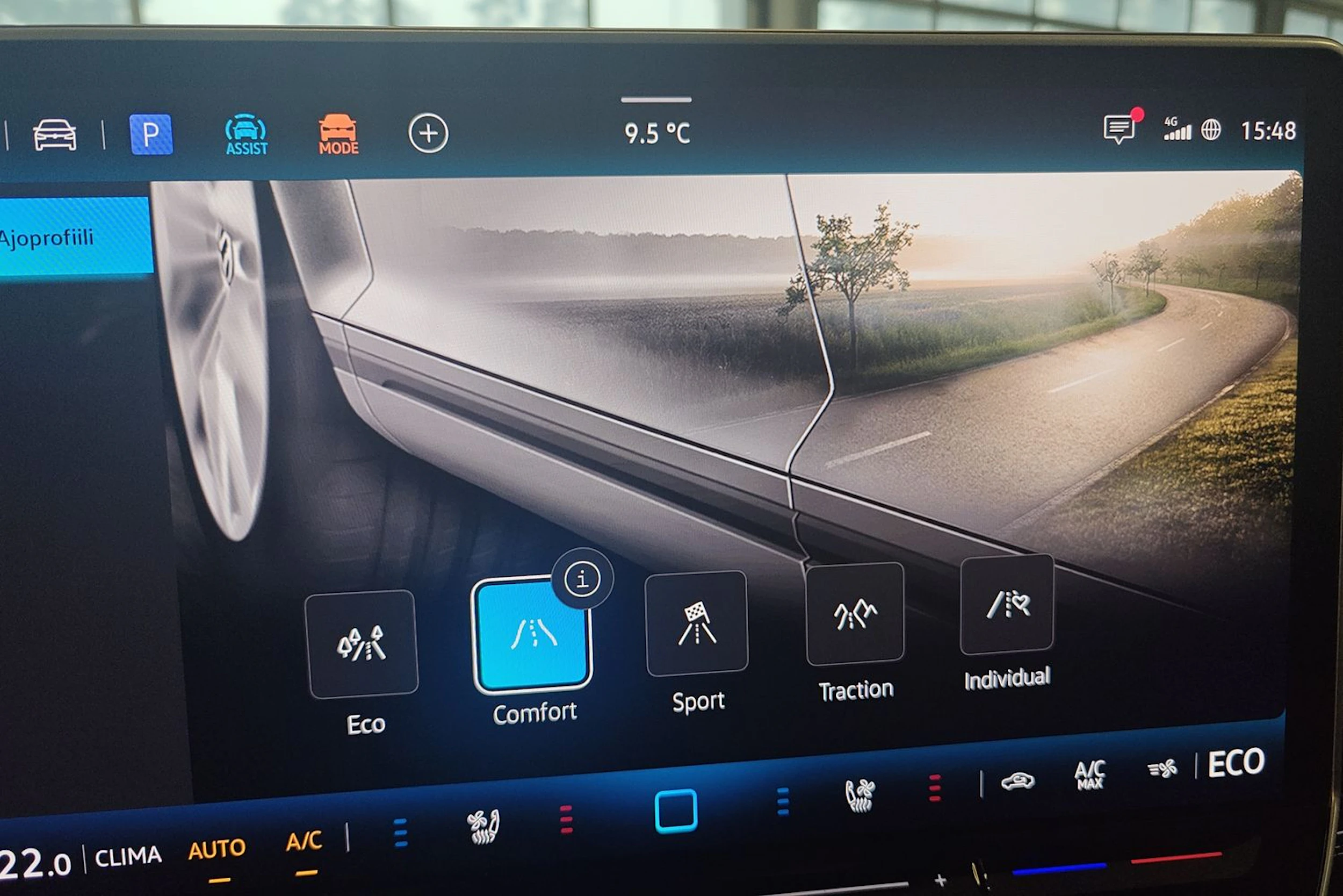 met. punainen Volkswagen ID.7 2026 kuva 20.