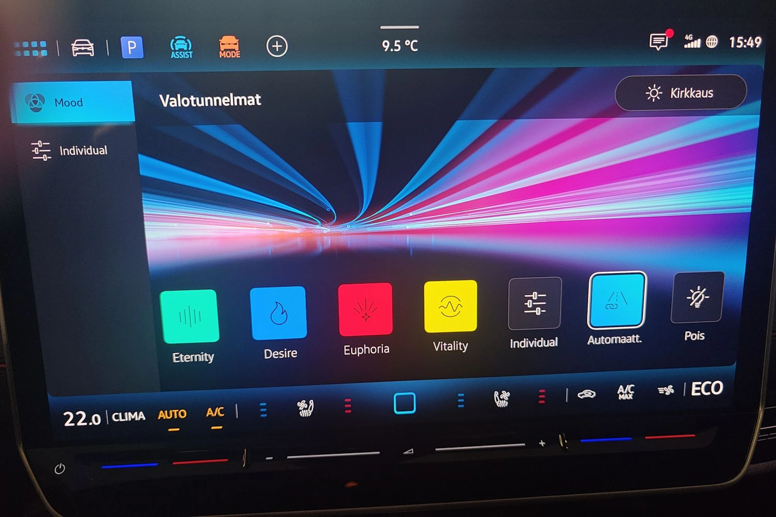 met. punainen Volkswagen ID.7 2026 kuva 21.