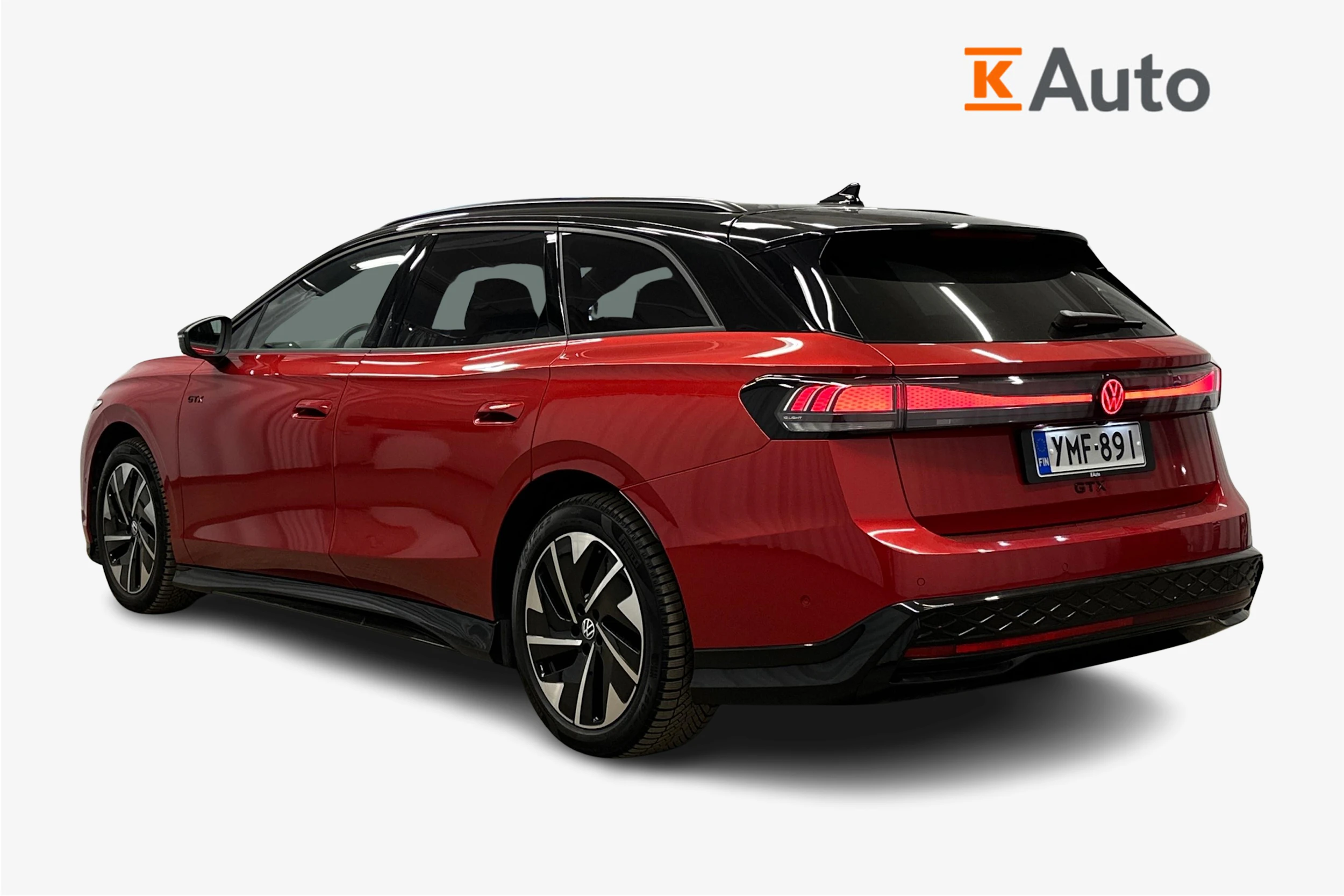 punainen Volkswagen ID.7 2025 kuva 2.