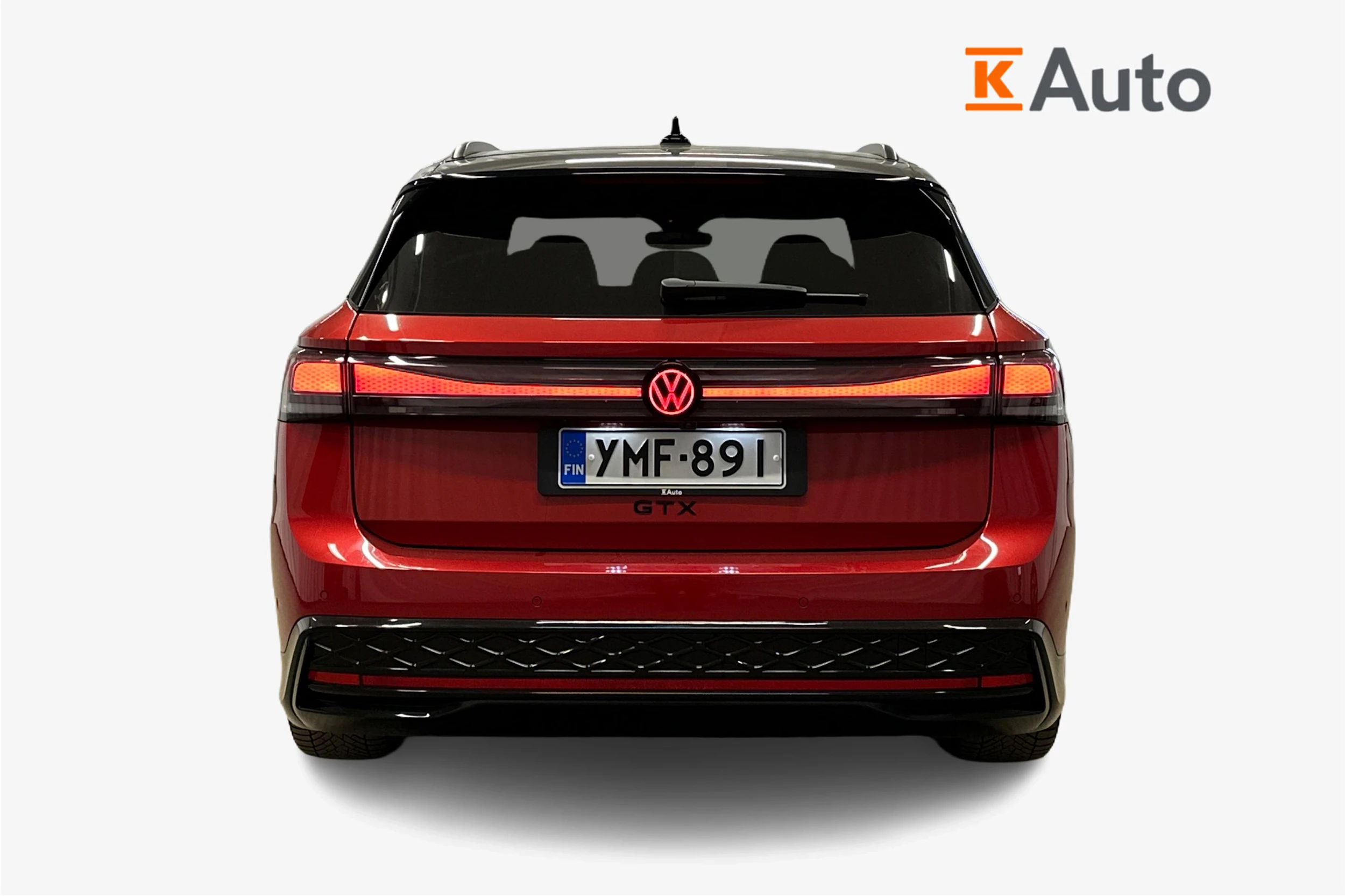 punainen Volkswagen ID.7 2025 kuva 3.