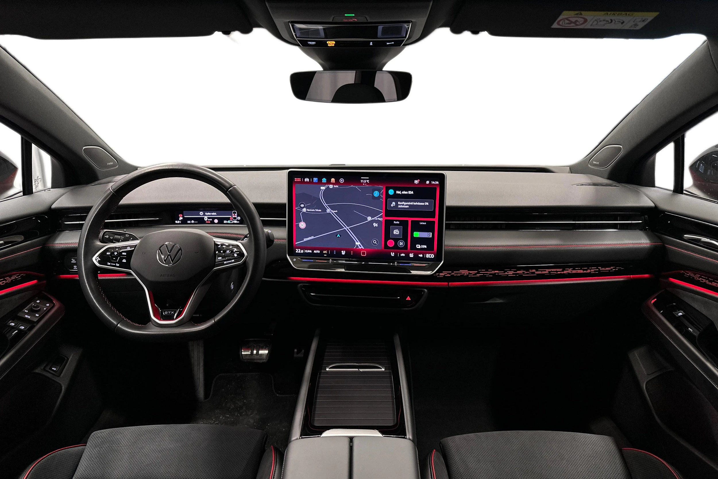 punainen Volkswagen ID.7 2025 kuva 7.