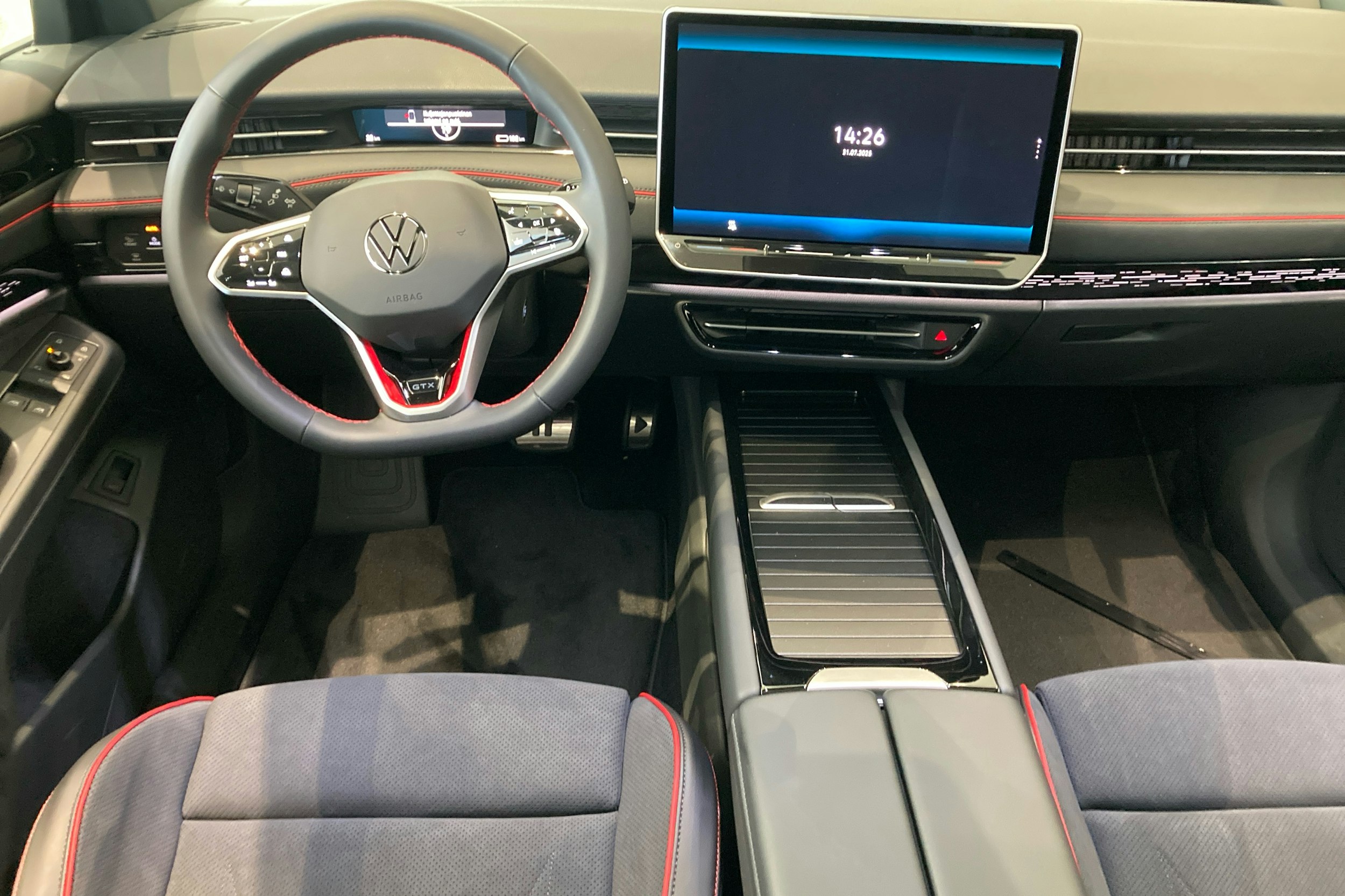 sininen Volkswagen ID.7 2025 kuva 7.