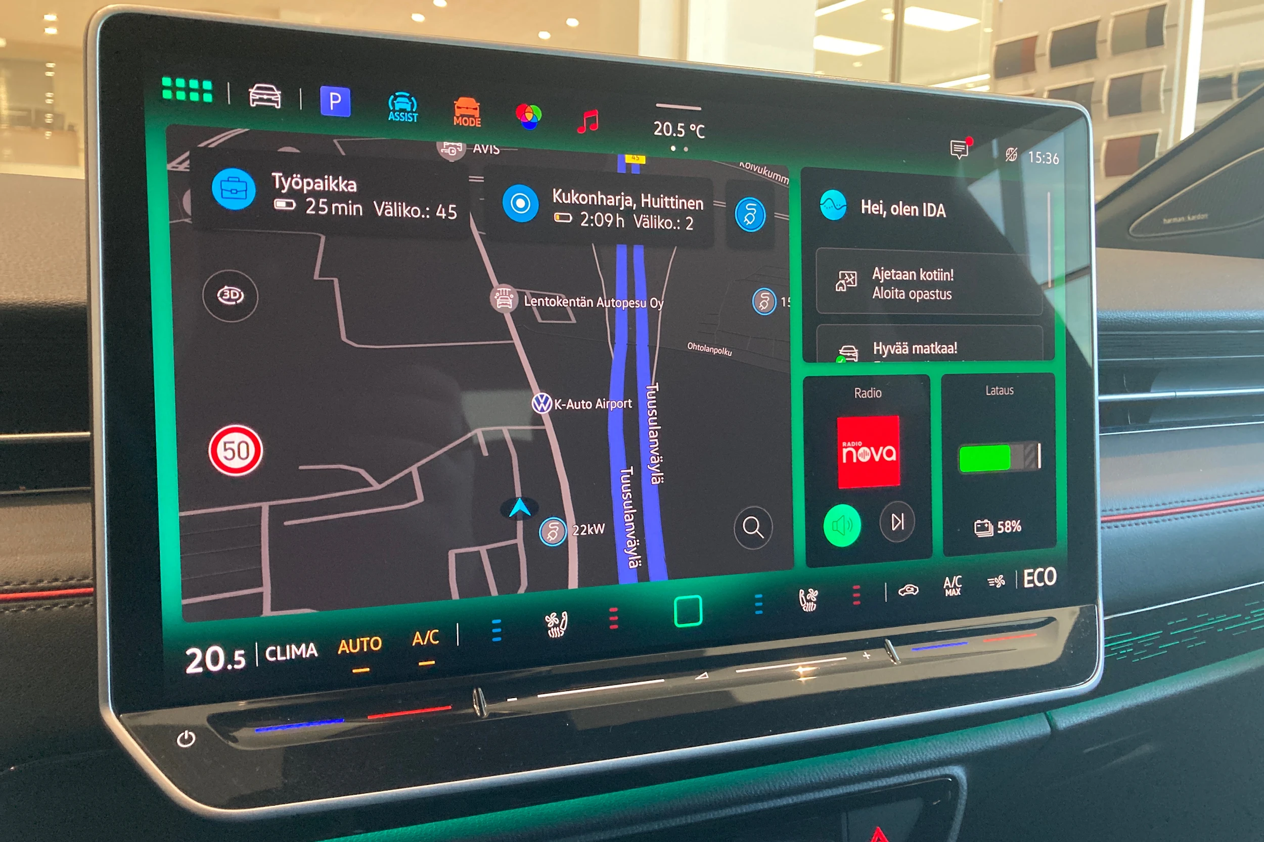 musta Volkswagen ID.7 2025 kuva 16.