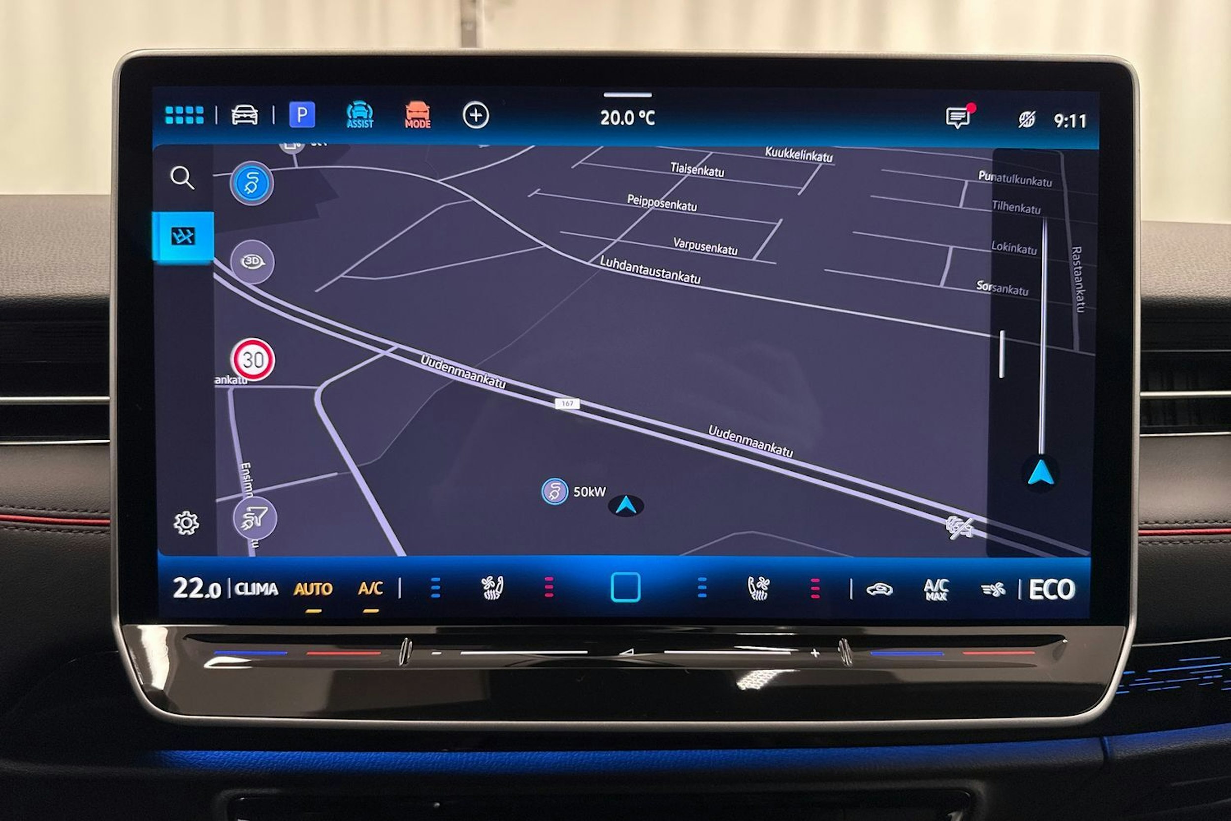 met. sininen Volkswagen ID.7 2025 kuva 24.