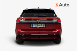 punainen Volkswagen ID.7 2025 kuva 3.