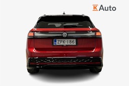 punainen Volkswagen ID.7 2025 kuva 3.